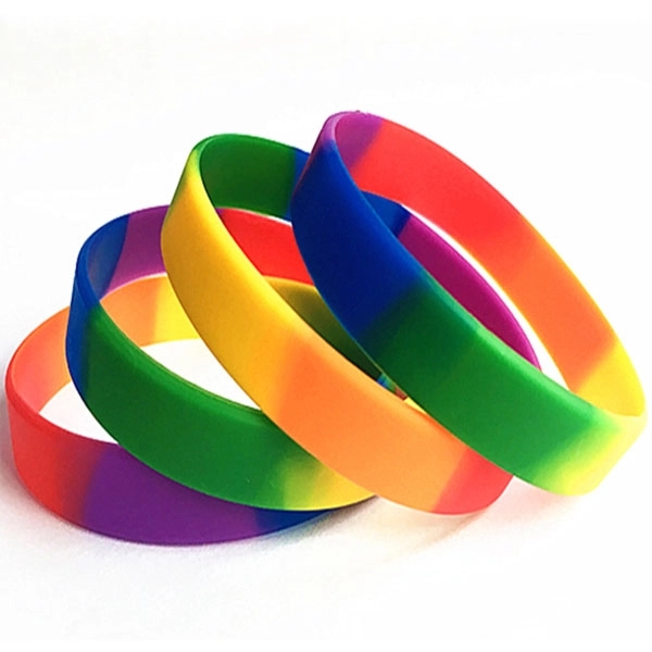 Multi-Color Silicone Bracelet 3