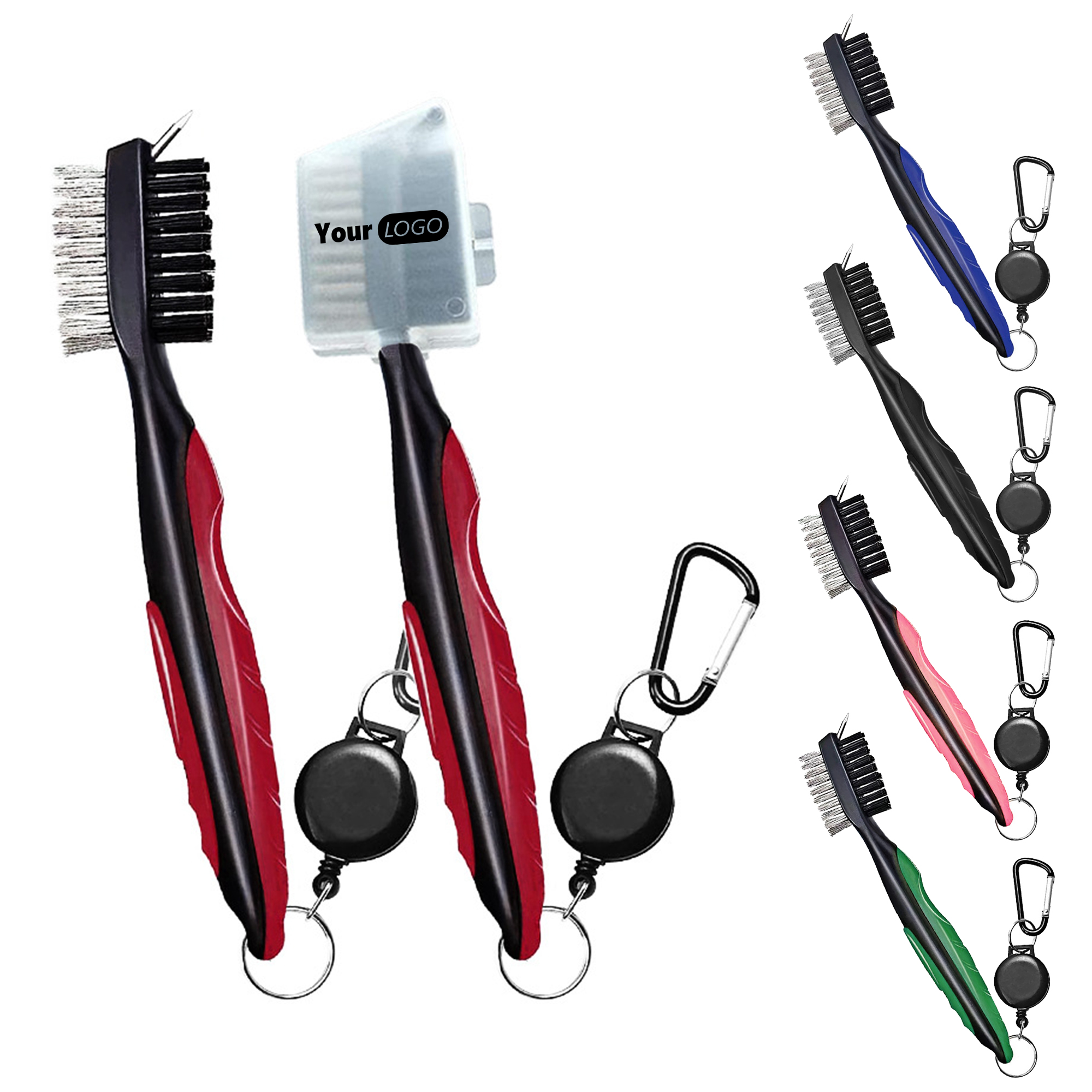 Dual-Sided Golf Club Cleaning Brush 2