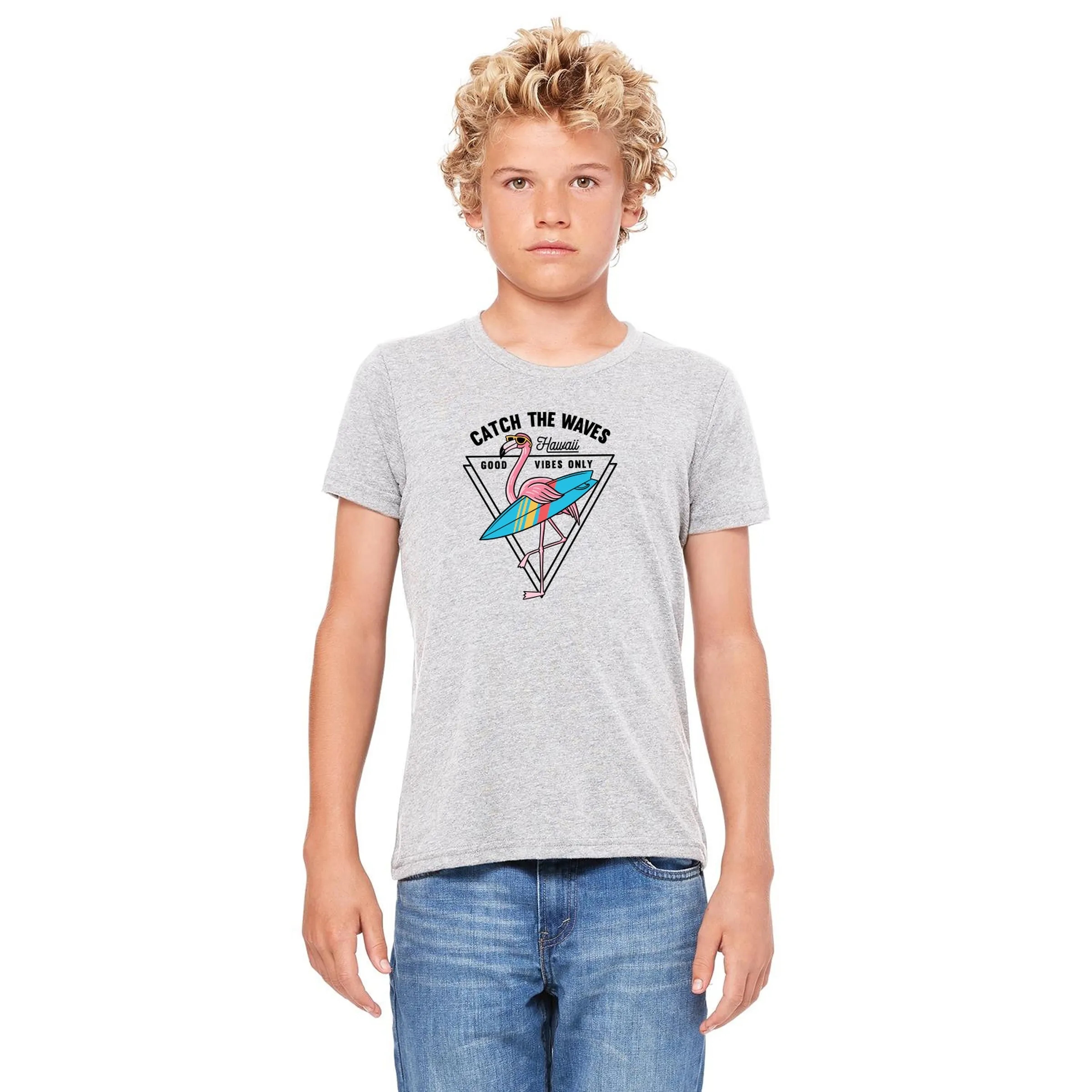 Bella + Canvas Youth Jersey Short-Sleeve T-Shirt 7