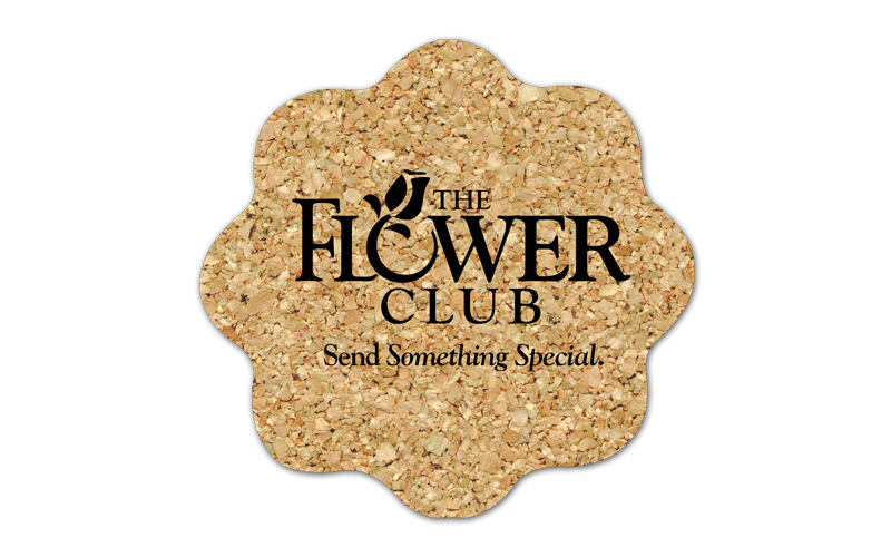 Flower Cork Coaster 5FL