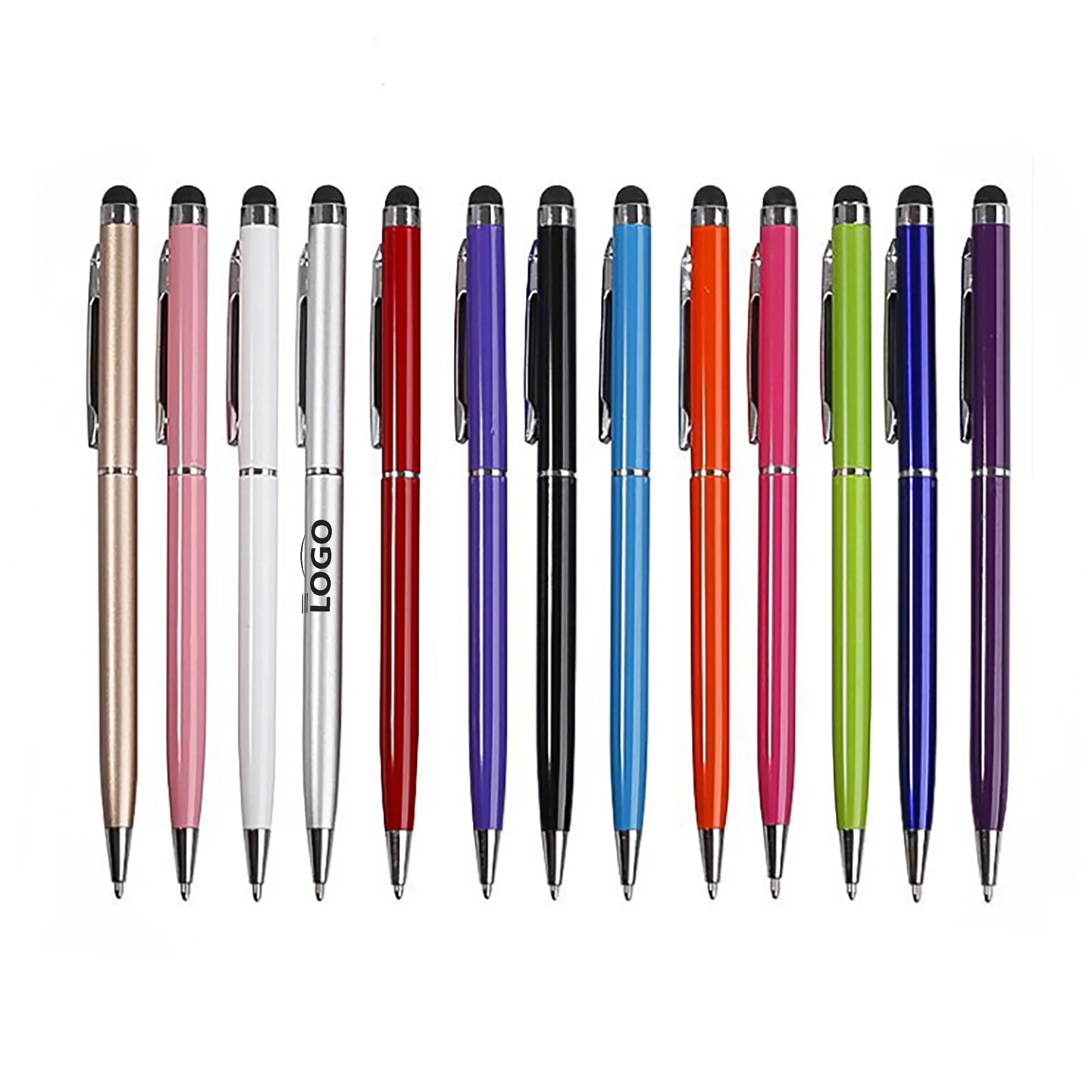 Metal Ballpoint Pen / Stylus MOQ 100PCS 6