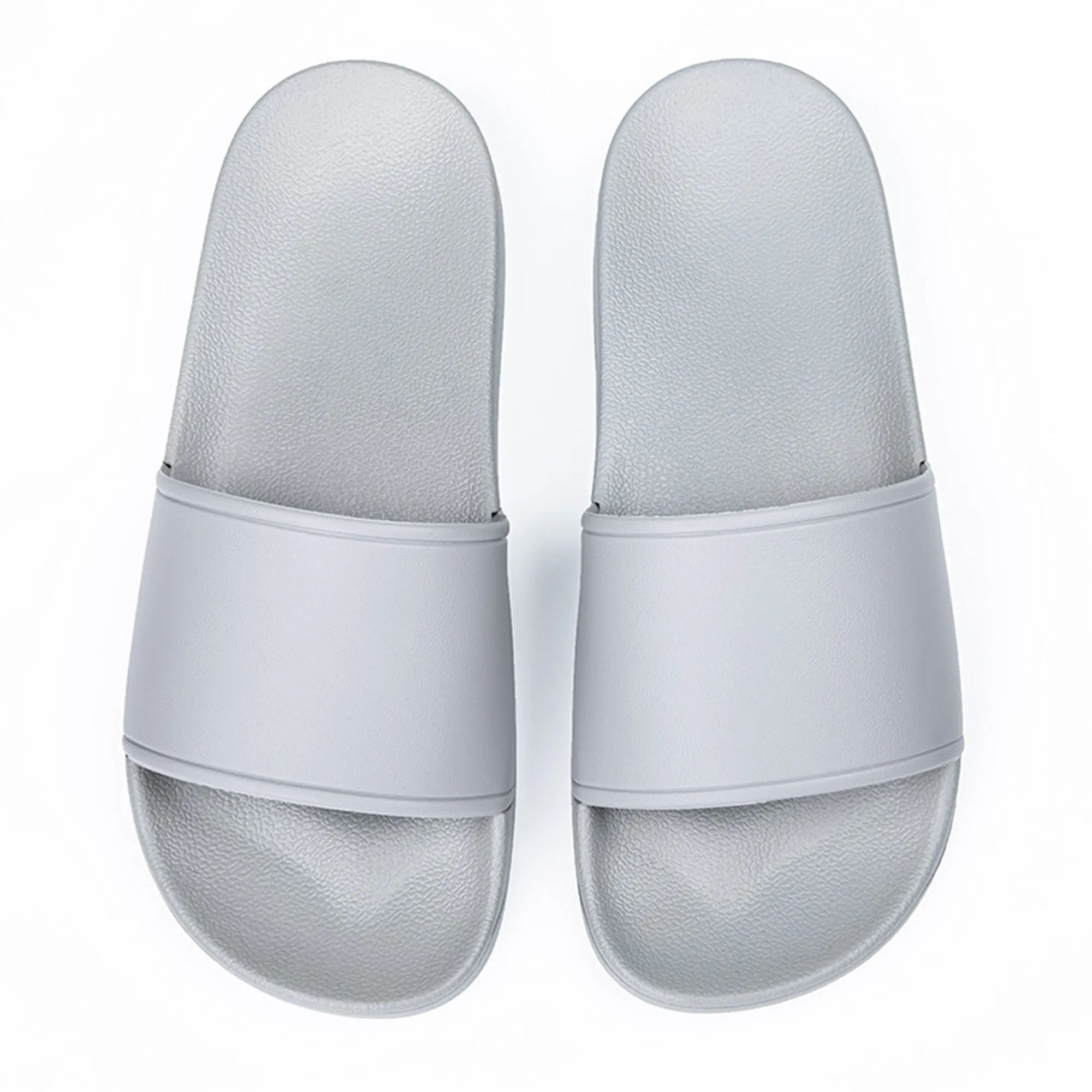 MOQ 50PCS Custom Home PVC Non-slip Slipper Slide Sandals 12