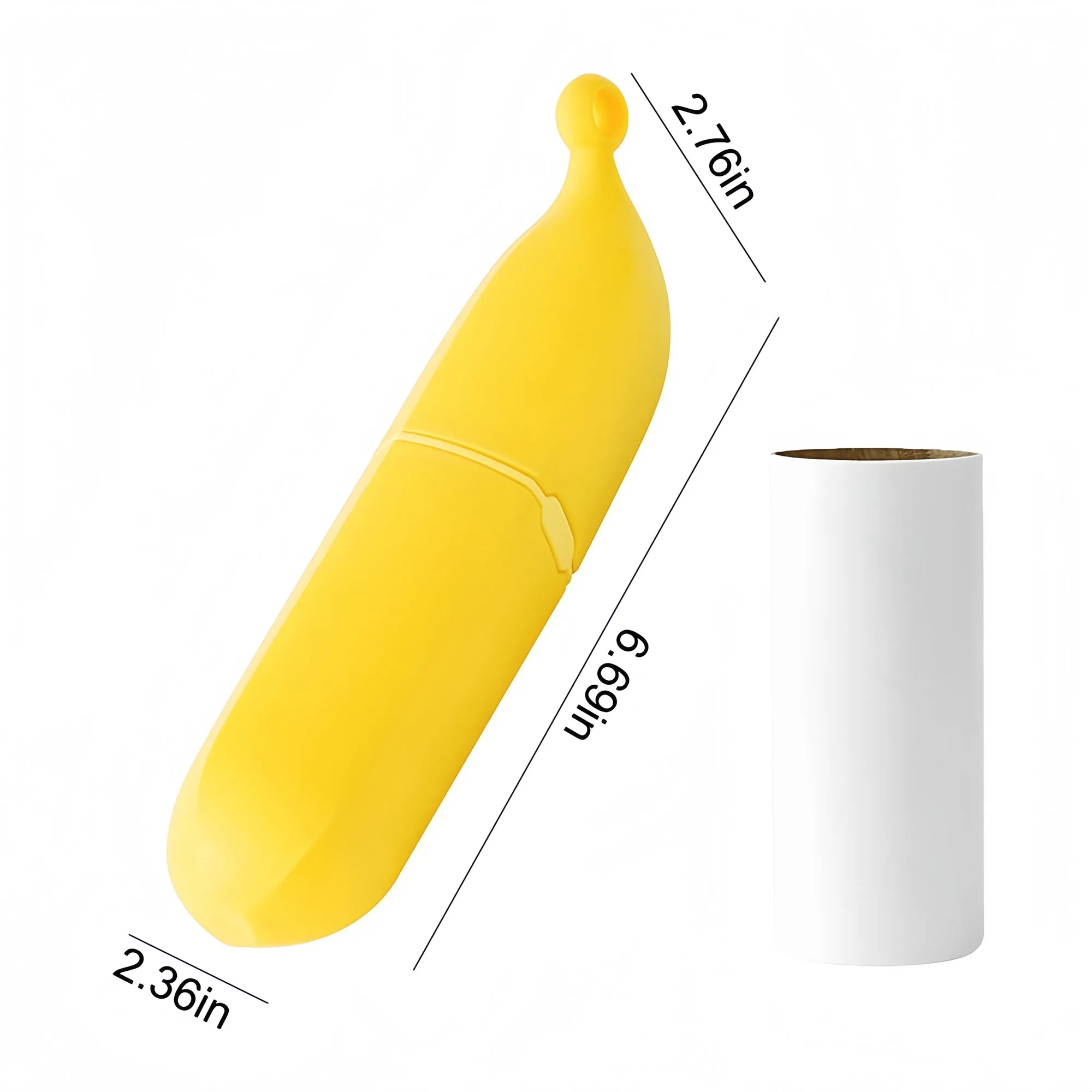 Efficient Dual-Sided Banana Pet Hair Remover 2