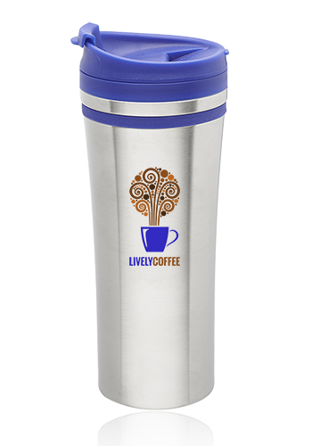 15 oz.  Mia Insulated Stainless Steel Travel Mugs 3