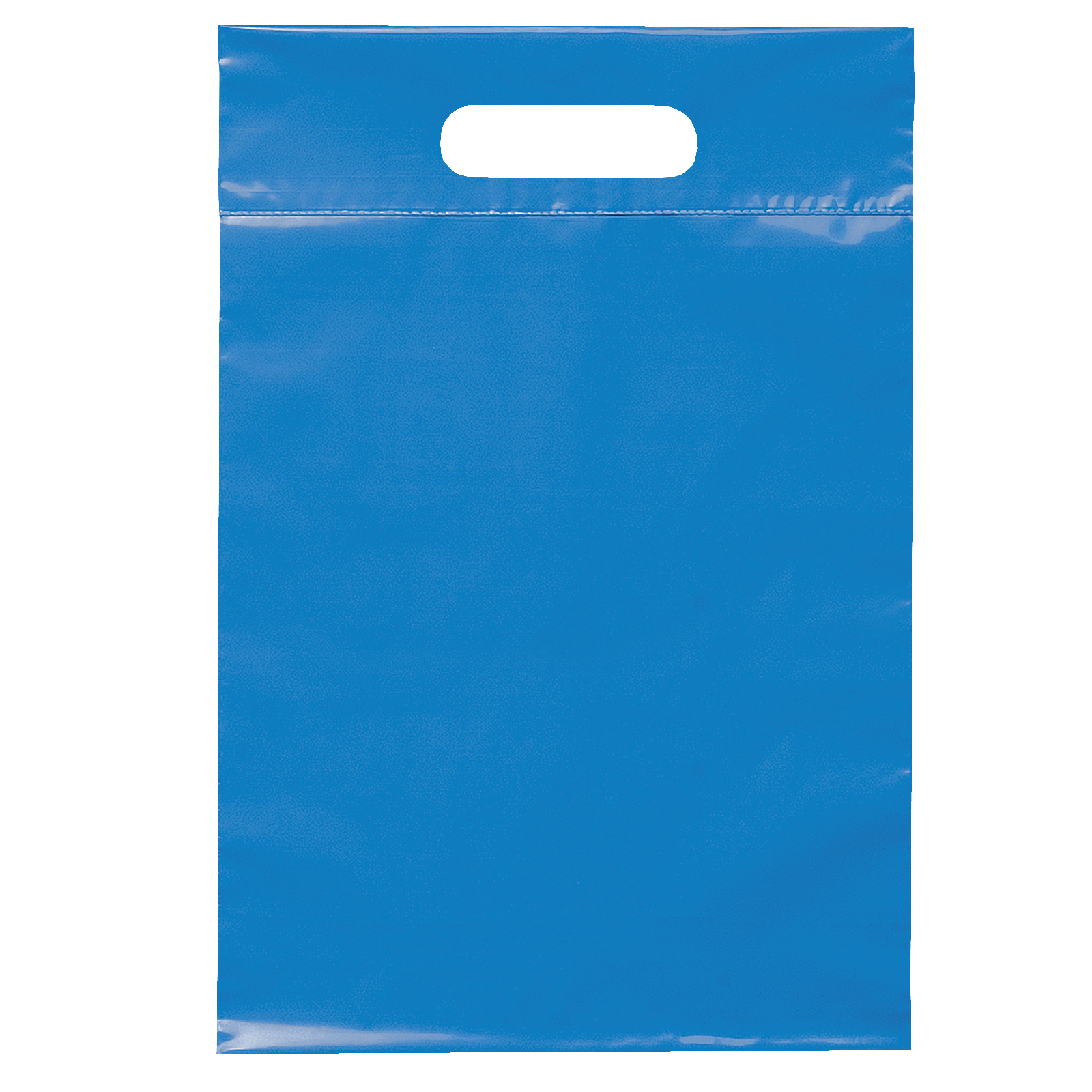 Die Cut Handle Bag - 9 1/2W x 14H - Flexo Ink Print 4