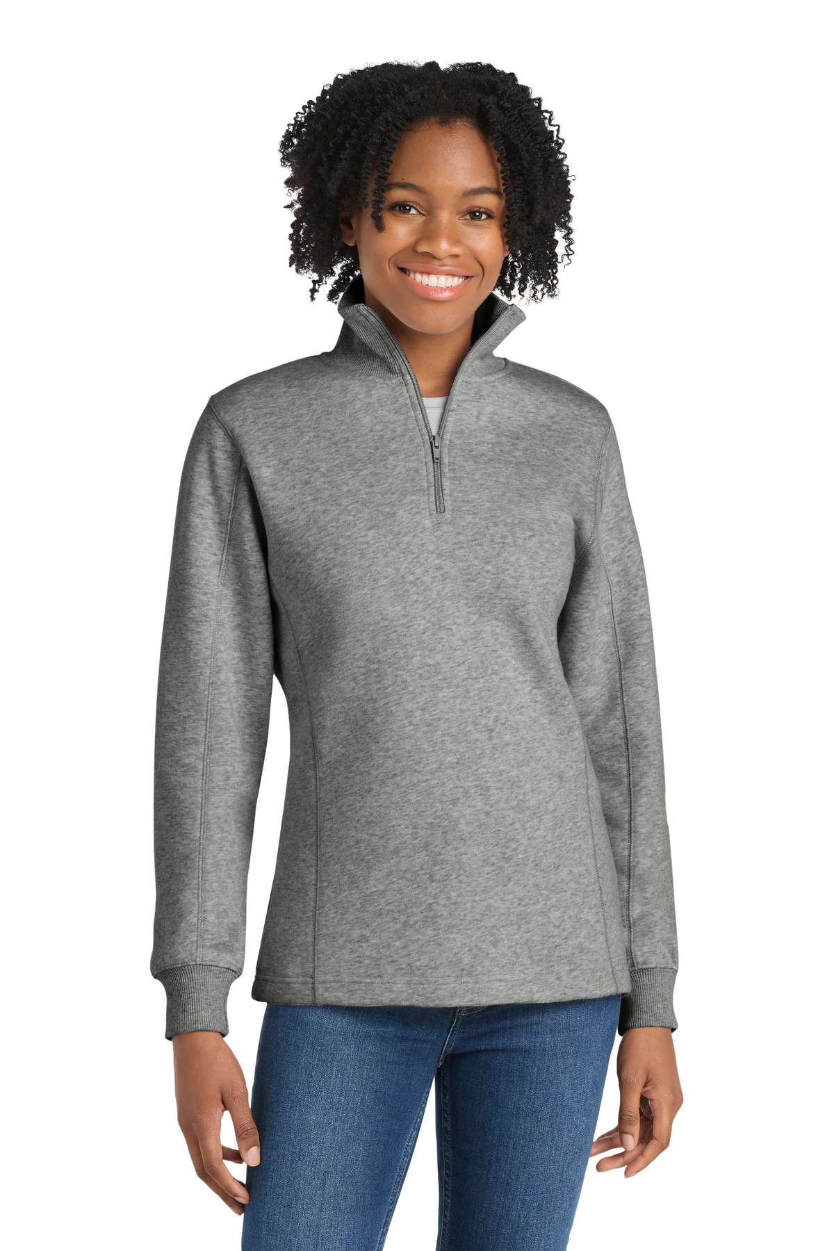 Sport-Tek Women's 1/4-Zip Sweatshirt. LST253 29
