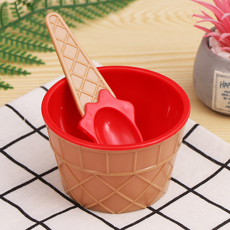 Reusable Ice Cream Bowls and Spoons 9