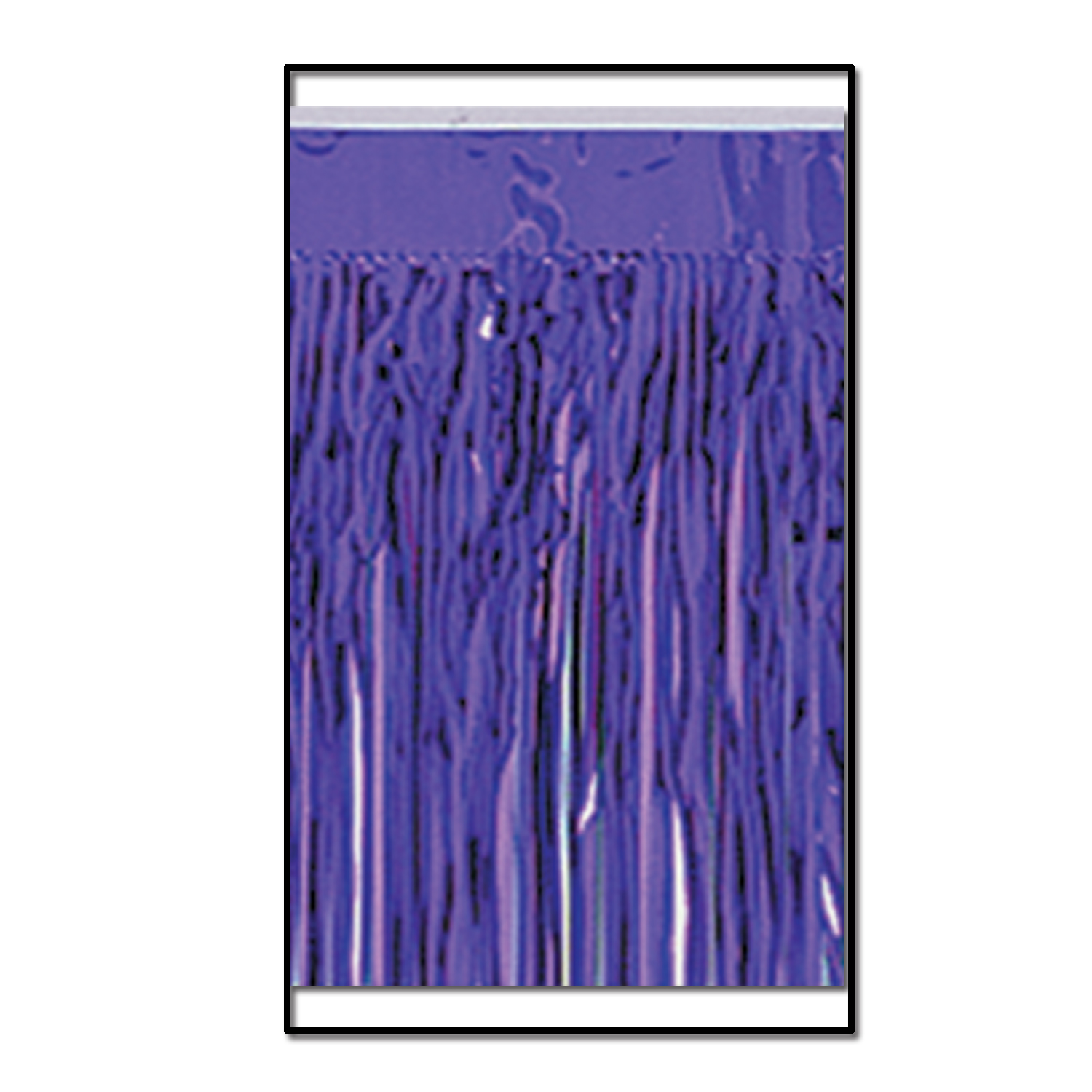 Flame Resistant 2-Ply Metallic Fringe Drapes