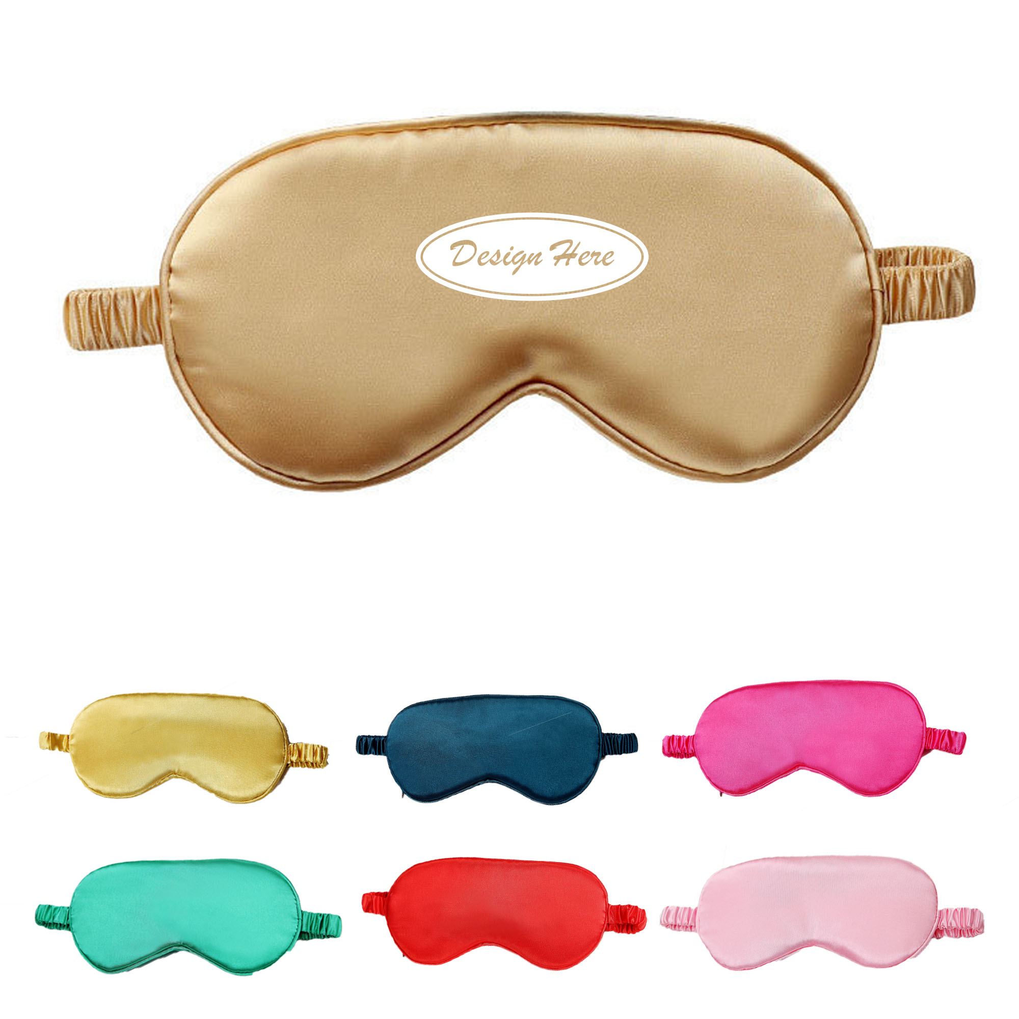 Luxurious Imitation Silk Sleep Eye Mask for Comfort & Relaxation 3