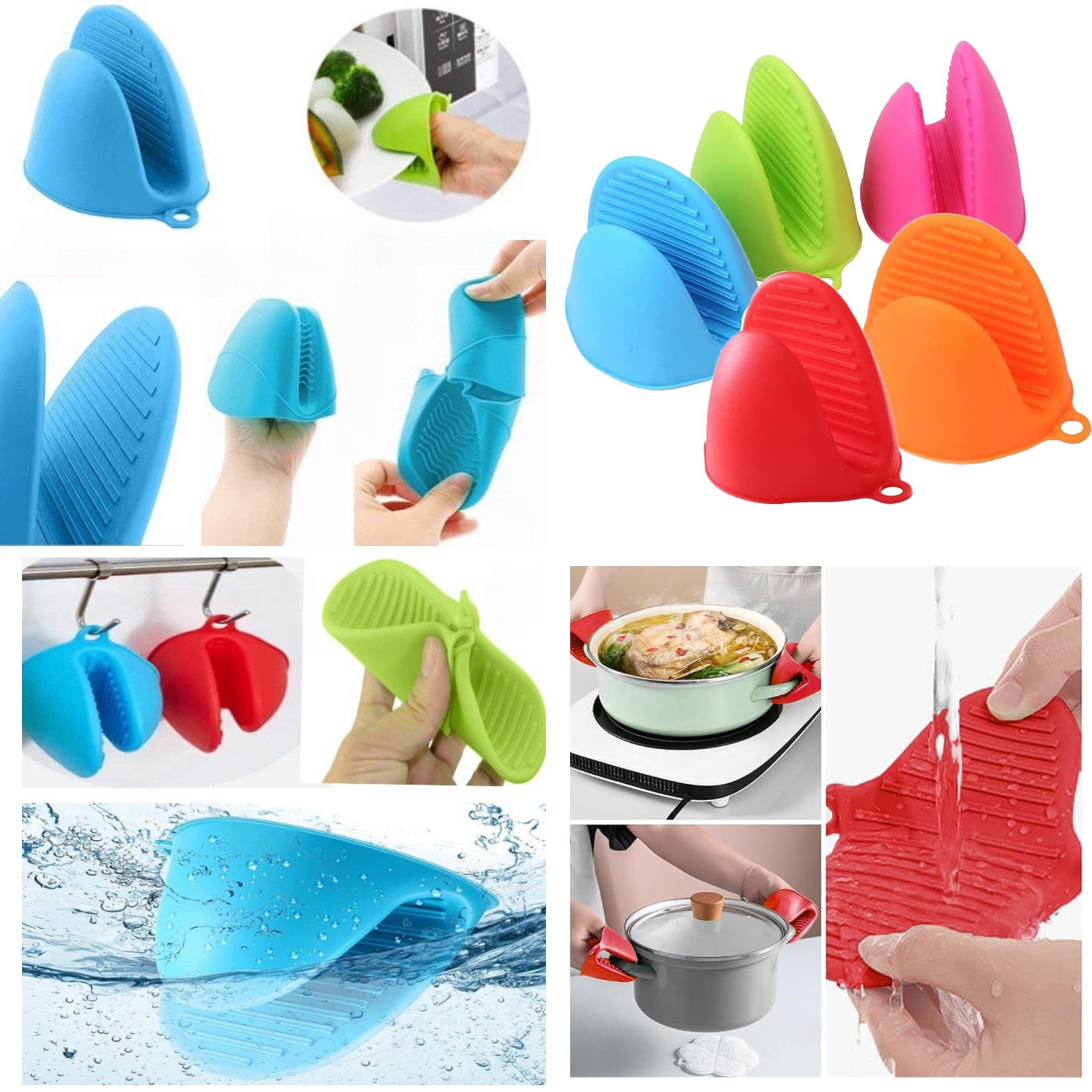 Anti-Scald Thickened Silicone Insulated Hand Clip 2