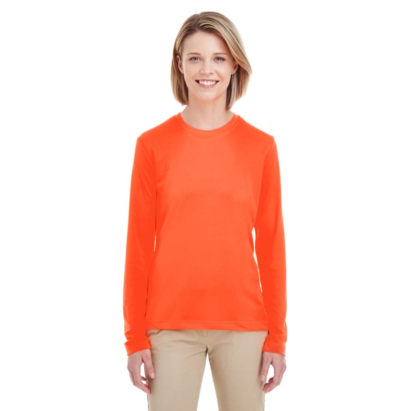 UltraClub Ladies' Cool & Dry Performance Long-Sleeve Top 3