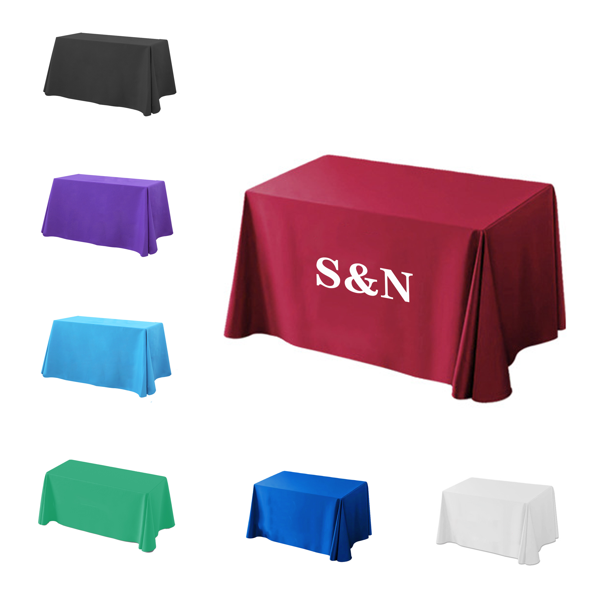 6ft Draped Standard Table Cover 5