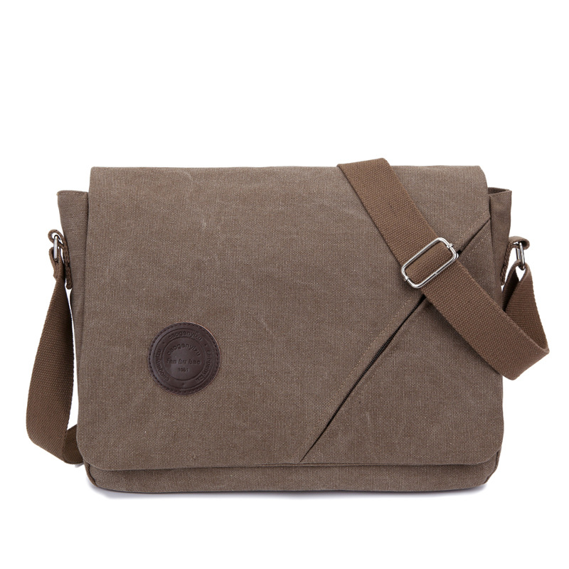 Canvas Messenger Crossbody Satchel Bag 6