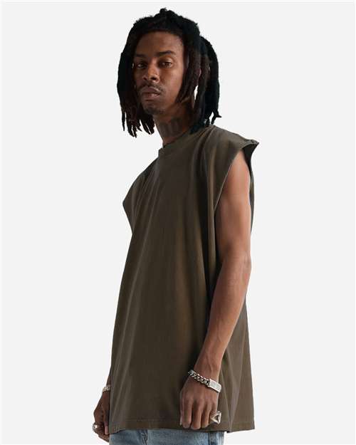 Unisex Garment-Dyed Muscle Tee - SHGMT 25