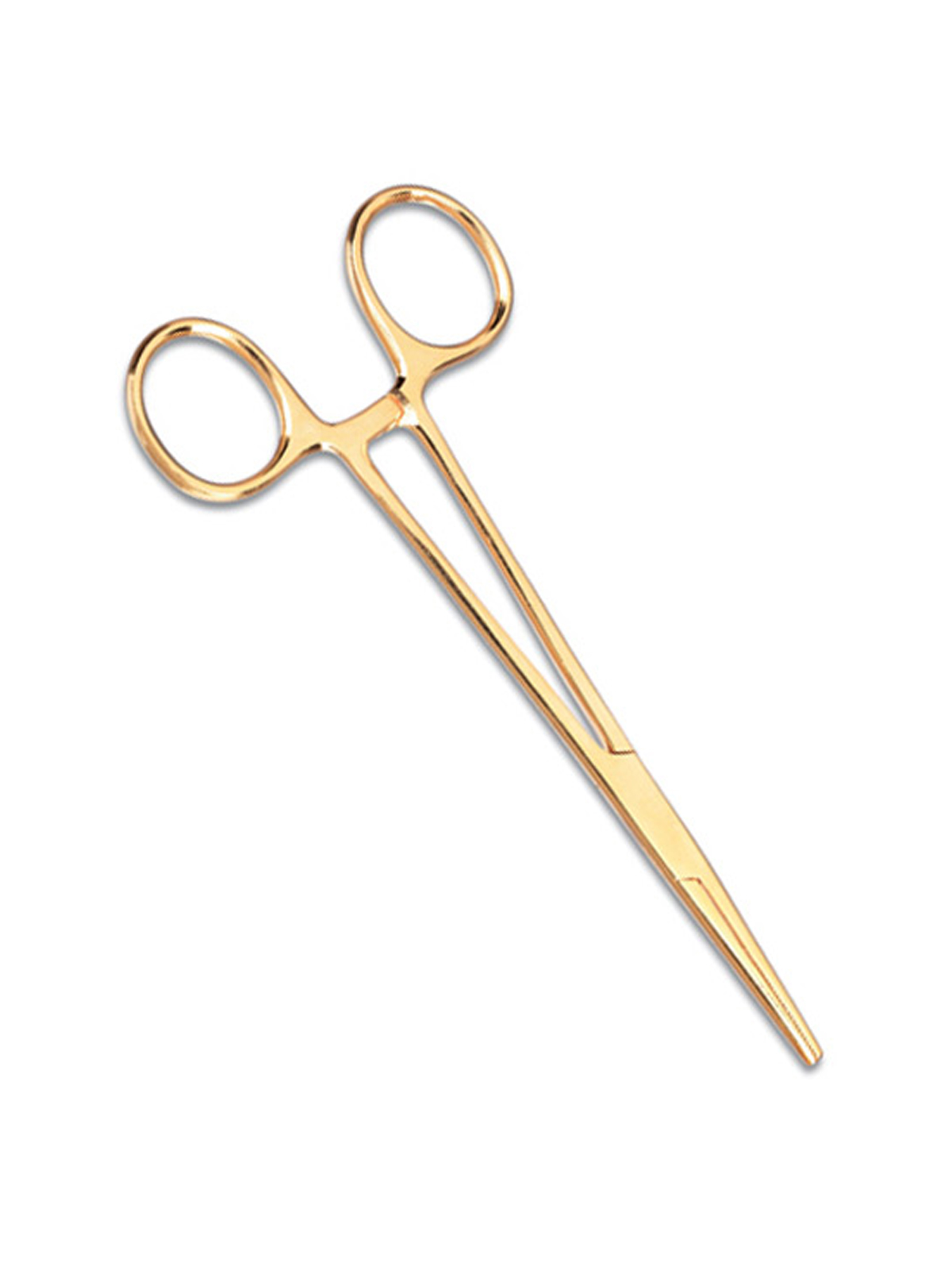 Prestige Medical - 5.5" Gold Plated Kelly Forceps