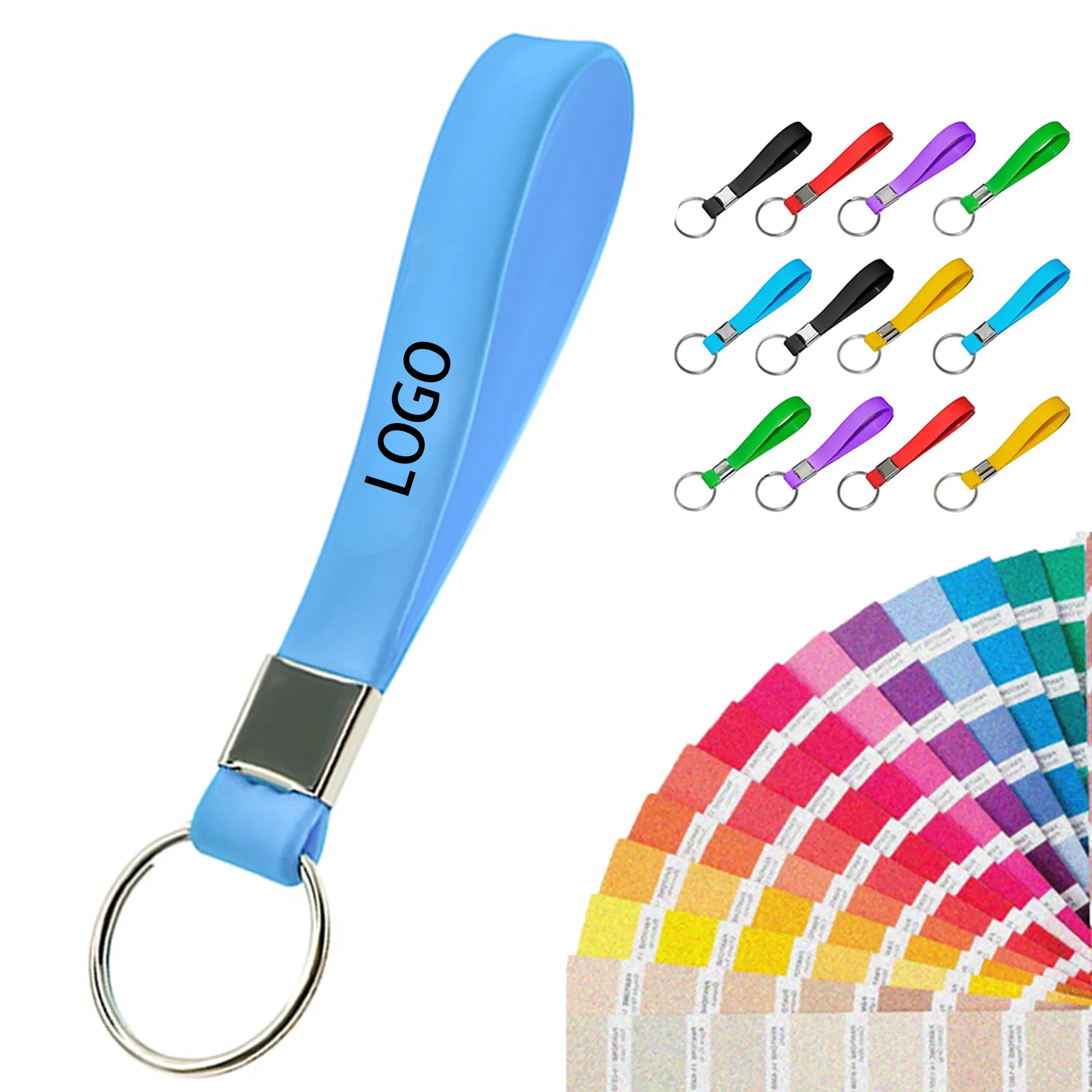 Silicone Keychain Wristband 2