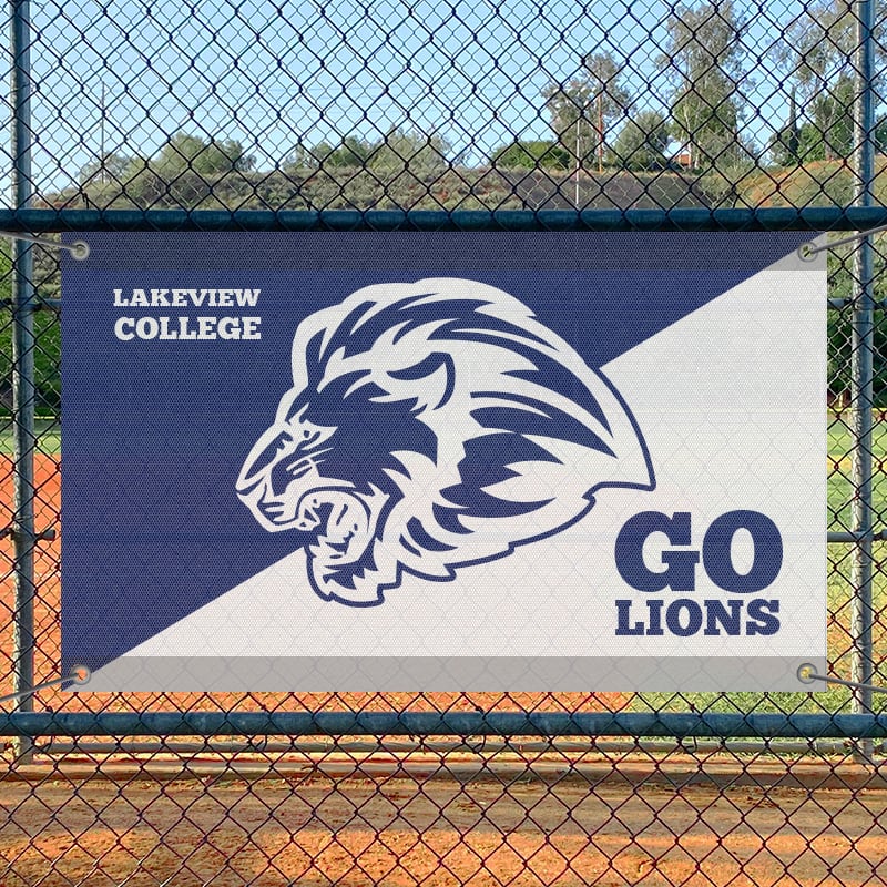 Custom 3' X 5' Mesh Banners 5