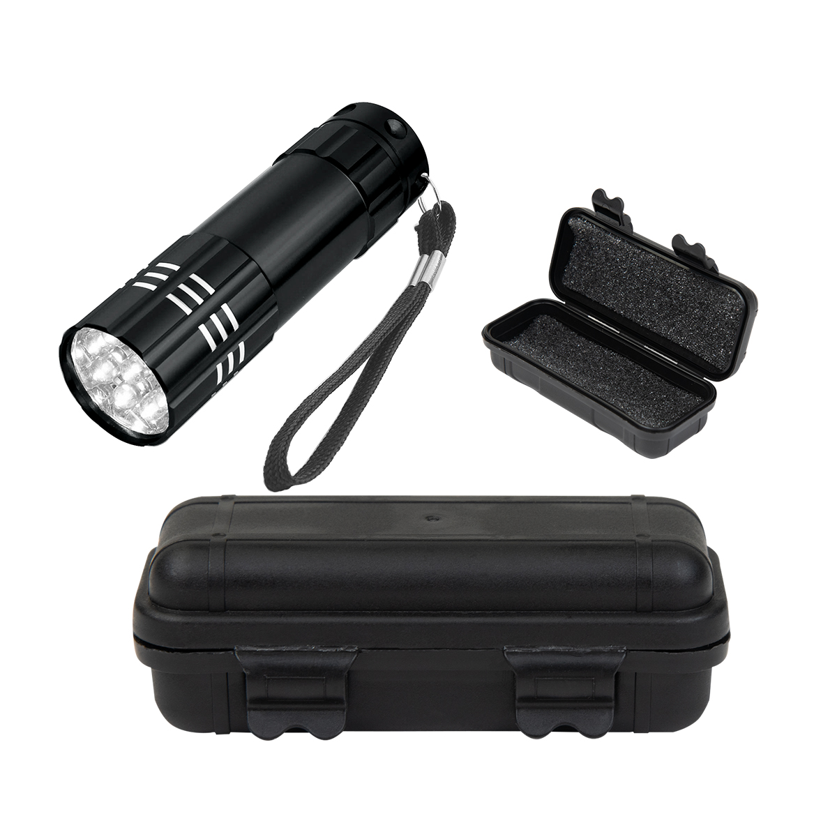 Be Adventurous Hard Case Kit, custom flashlight with logo imprint 8