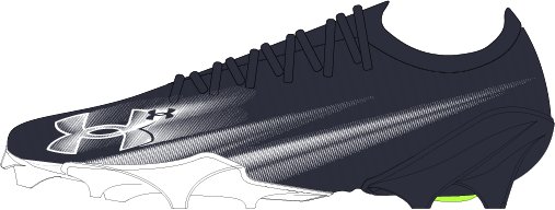UA Blur Pro Men's Football Cleats 8