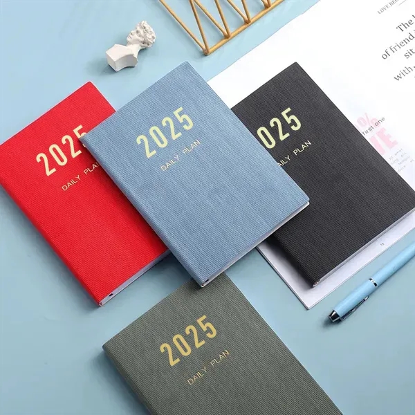 2025 A5 Prime Daily Planner Notebook 365 Days Agenda 6