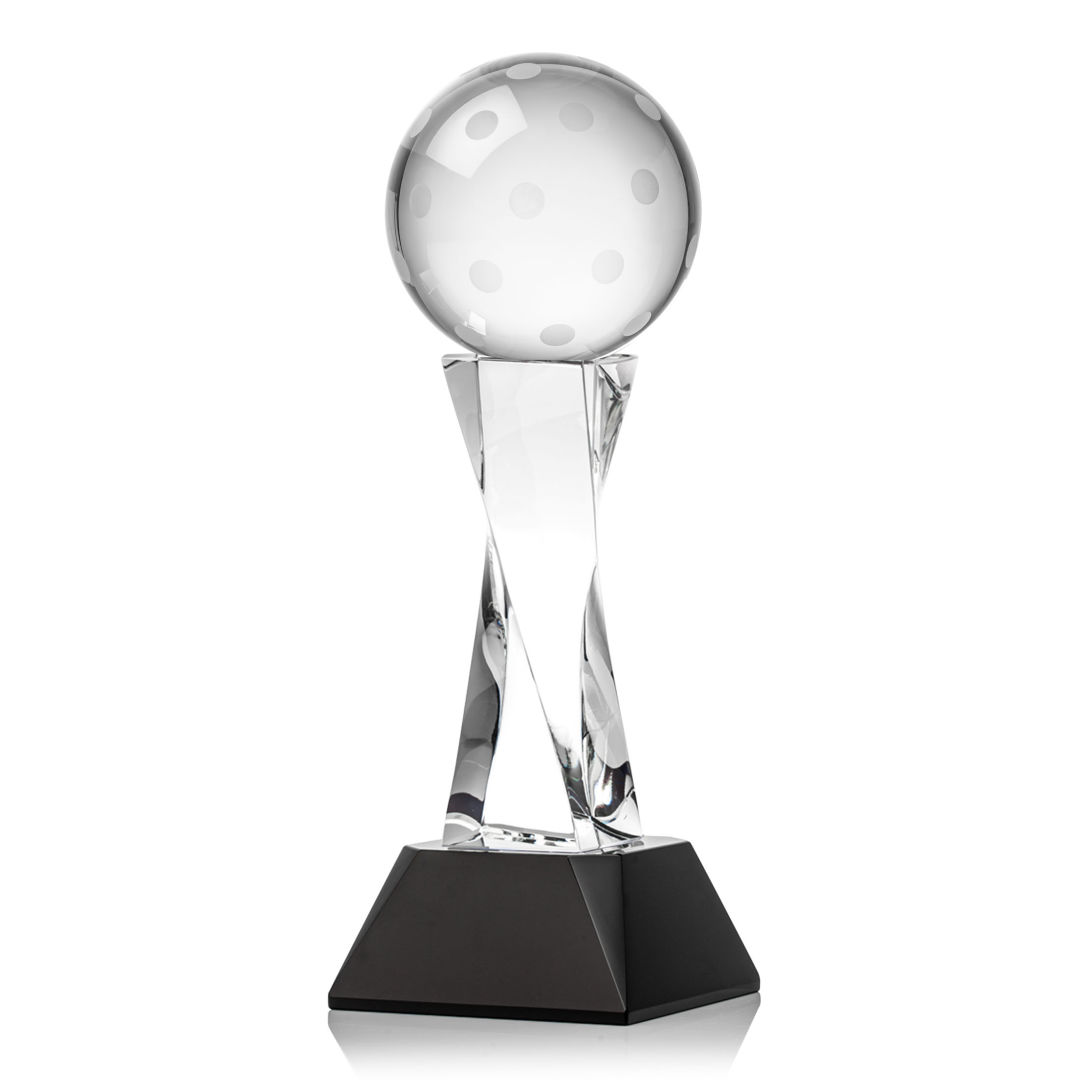 Pickleball Award on Langport Base - Black 3