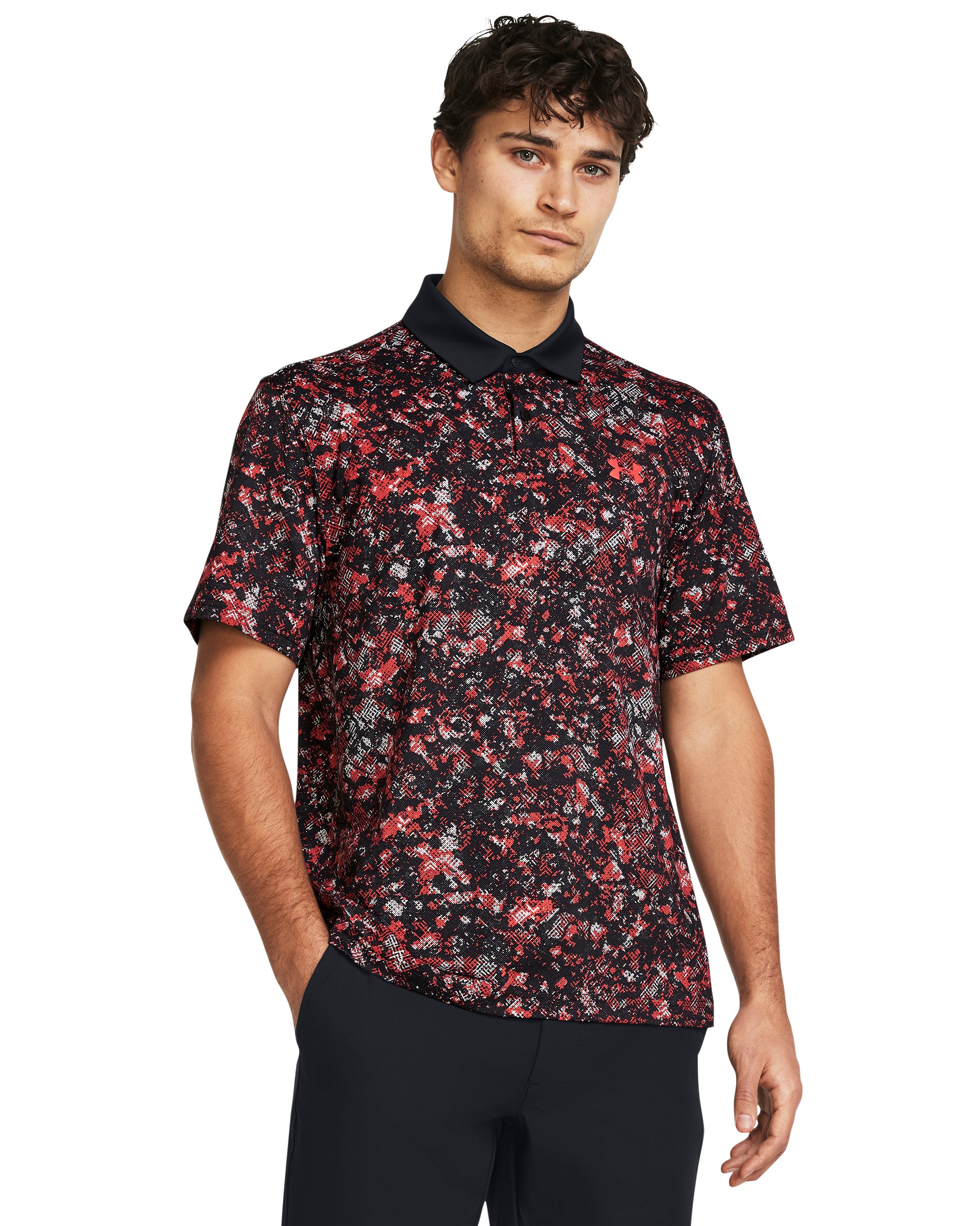 UA Tee To Green Printed Men's Polo 5
