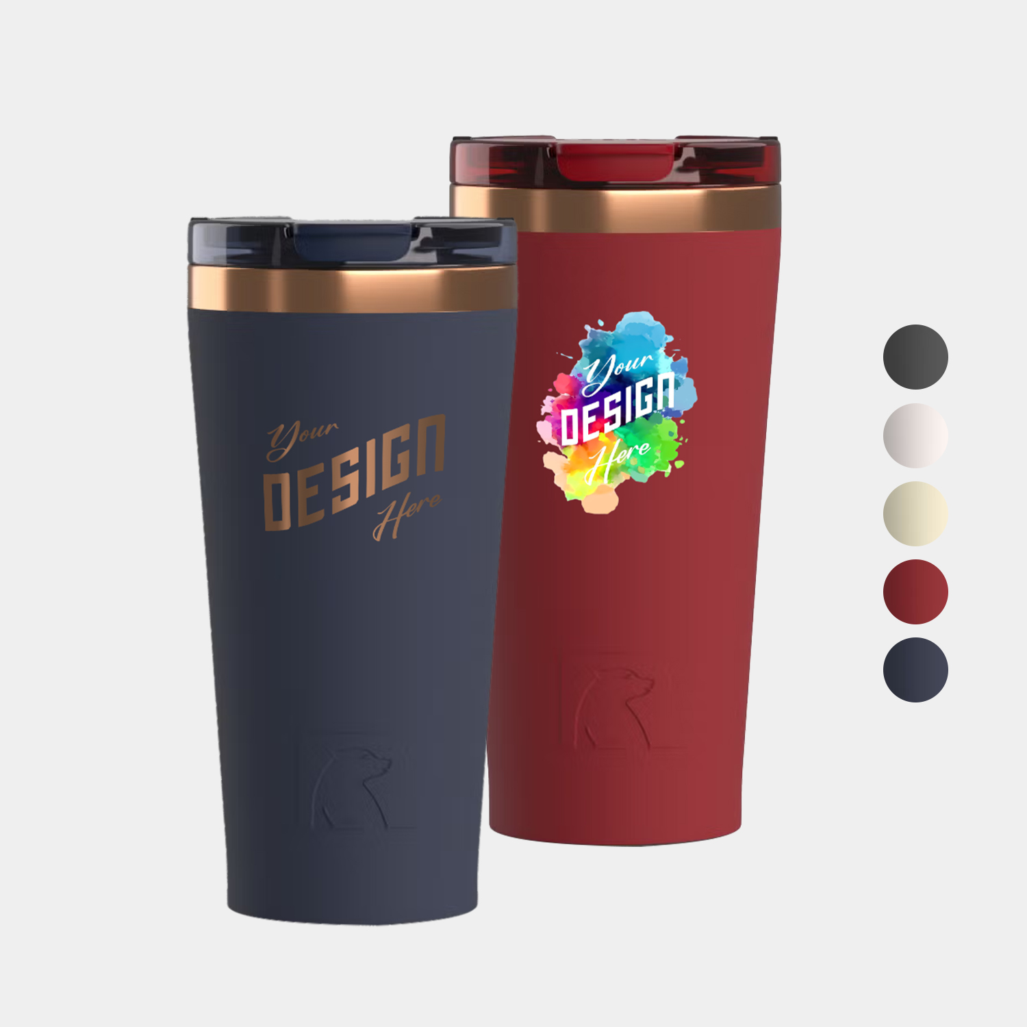 18 oz RTIC® Stainless Steel Ceramic Lined Happy Hour Pint Tumbler 3