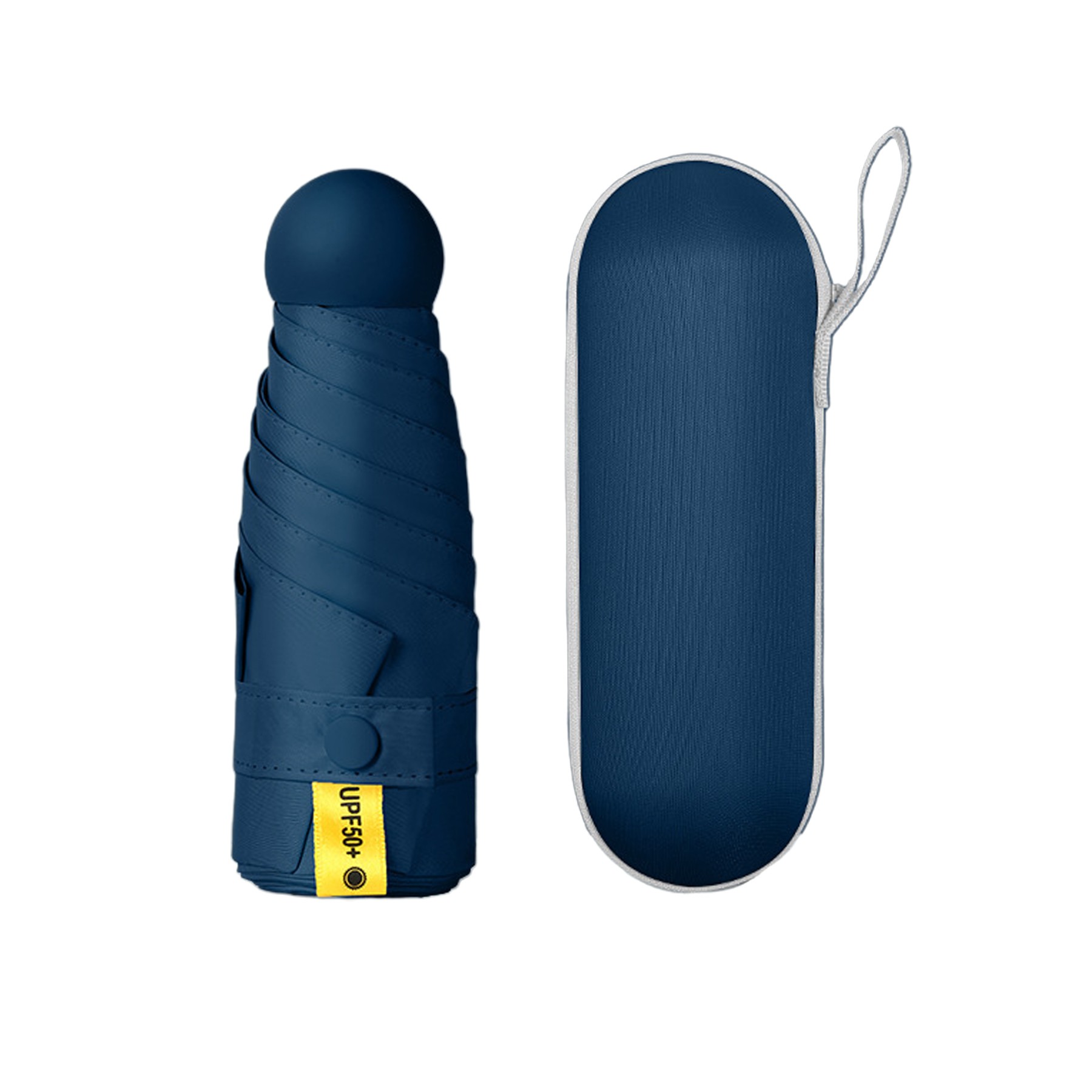 Mini Compact Umbrella With Case 16