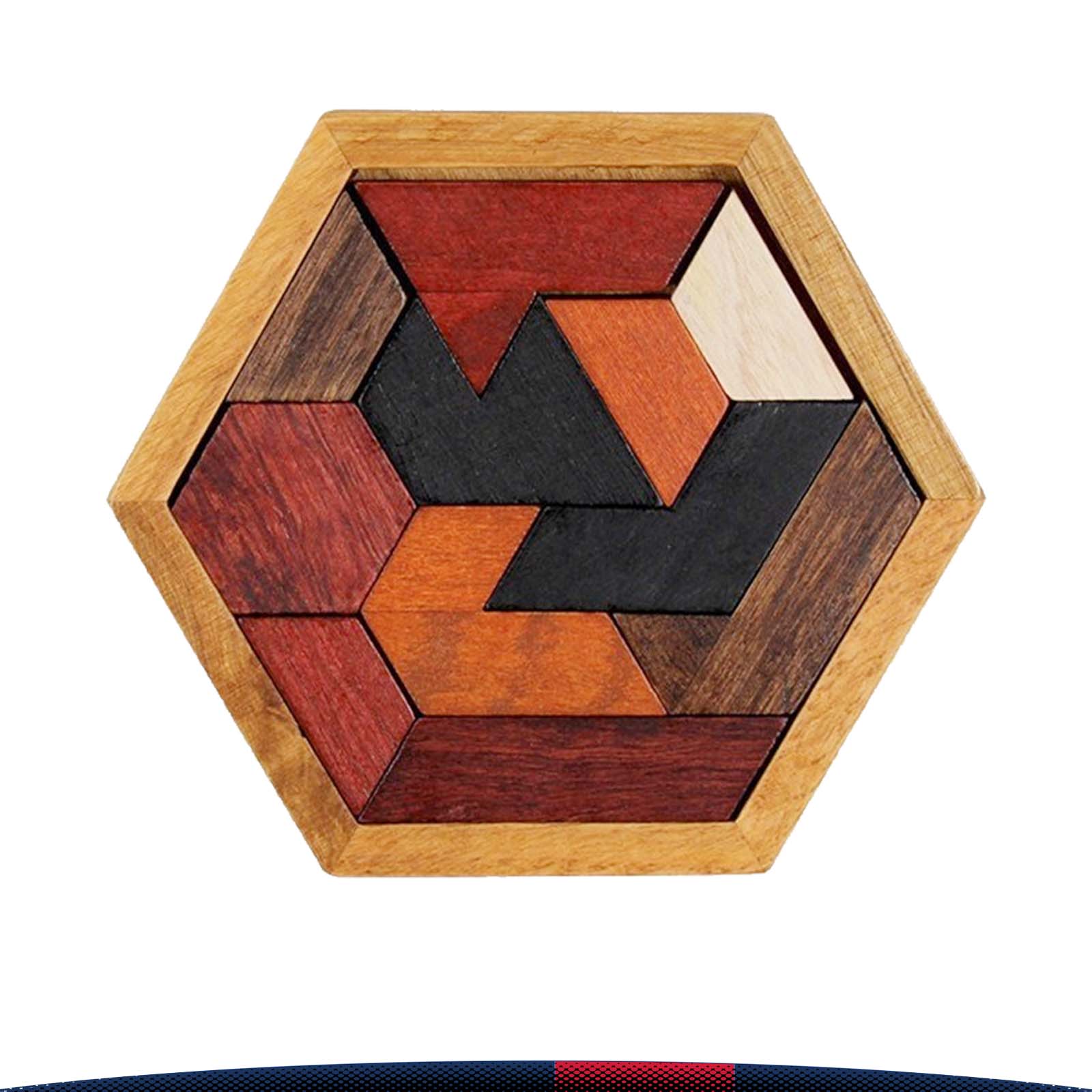 Wooden Brain Teaser Puzzles 4