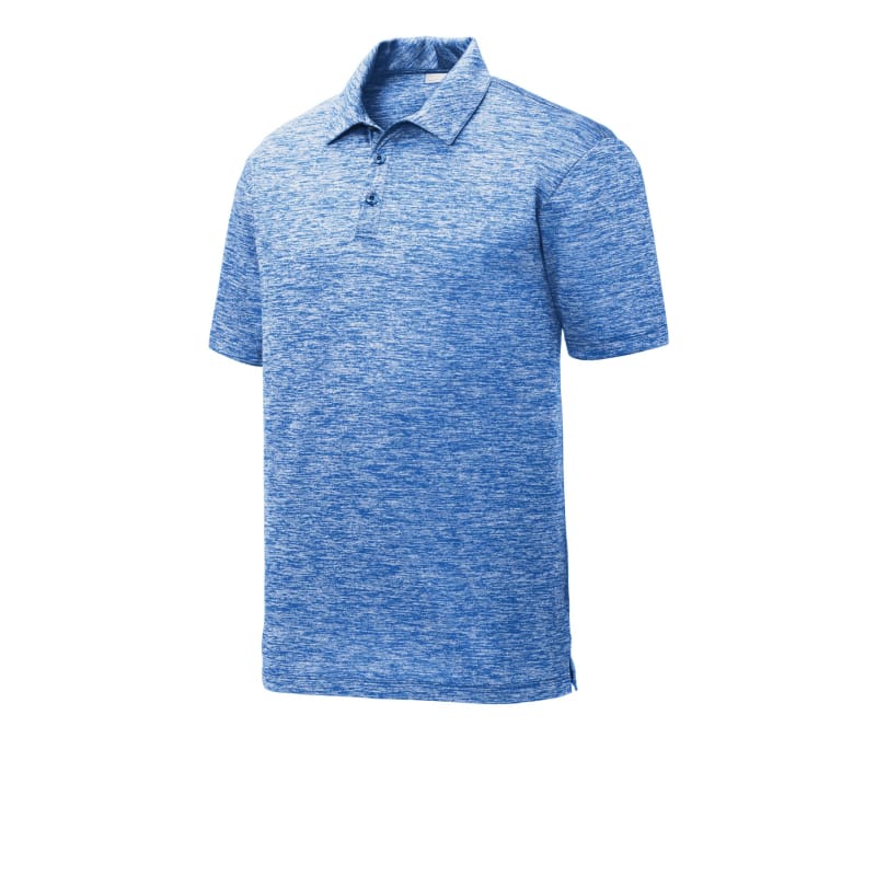 Sport-Tek PosiCharge Electric Heather Polo. 5