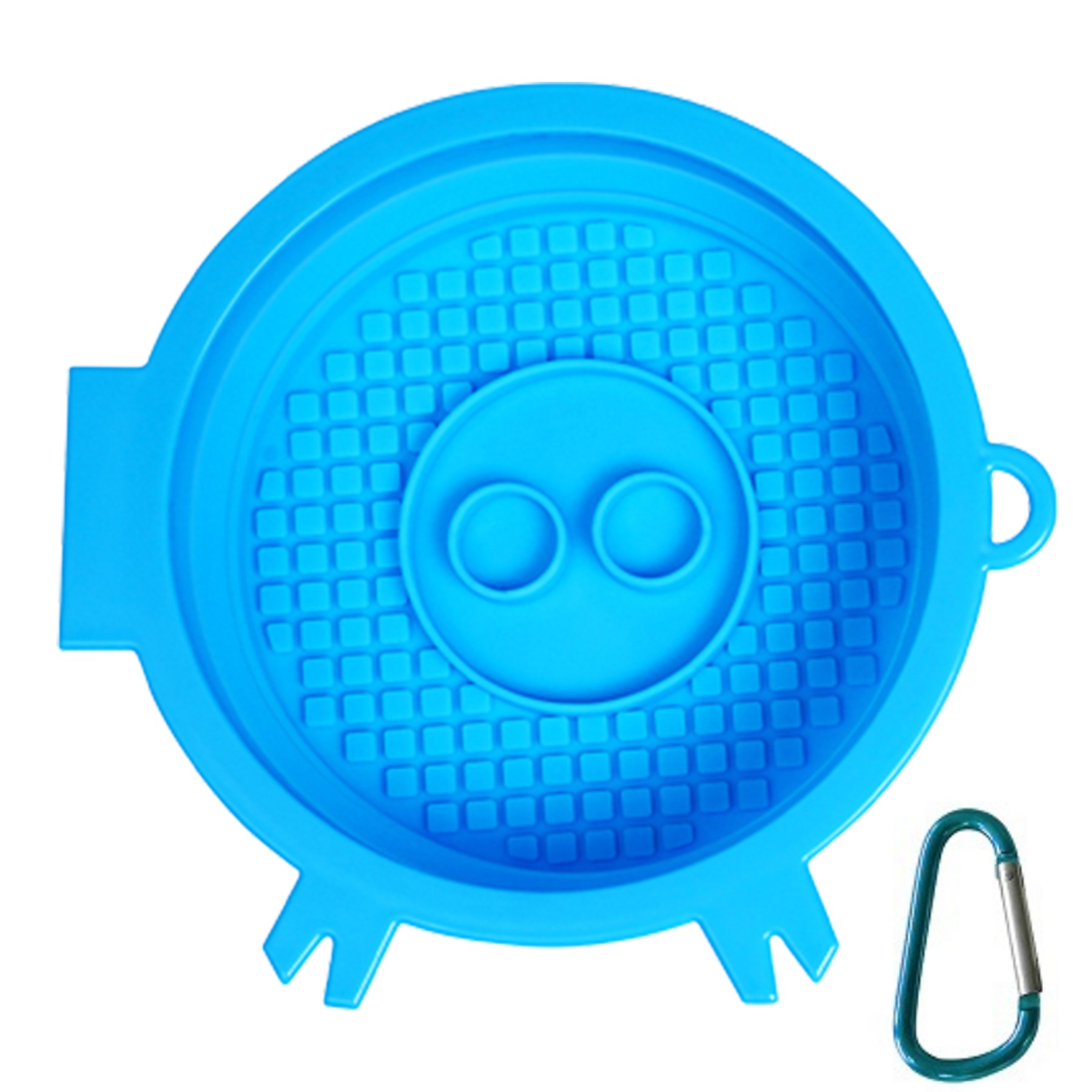 Collapsible Pet Silicone Slow Feeding Bowl 5