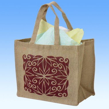 NATURAL  SOFT JUTE SHOPPING BAG 1