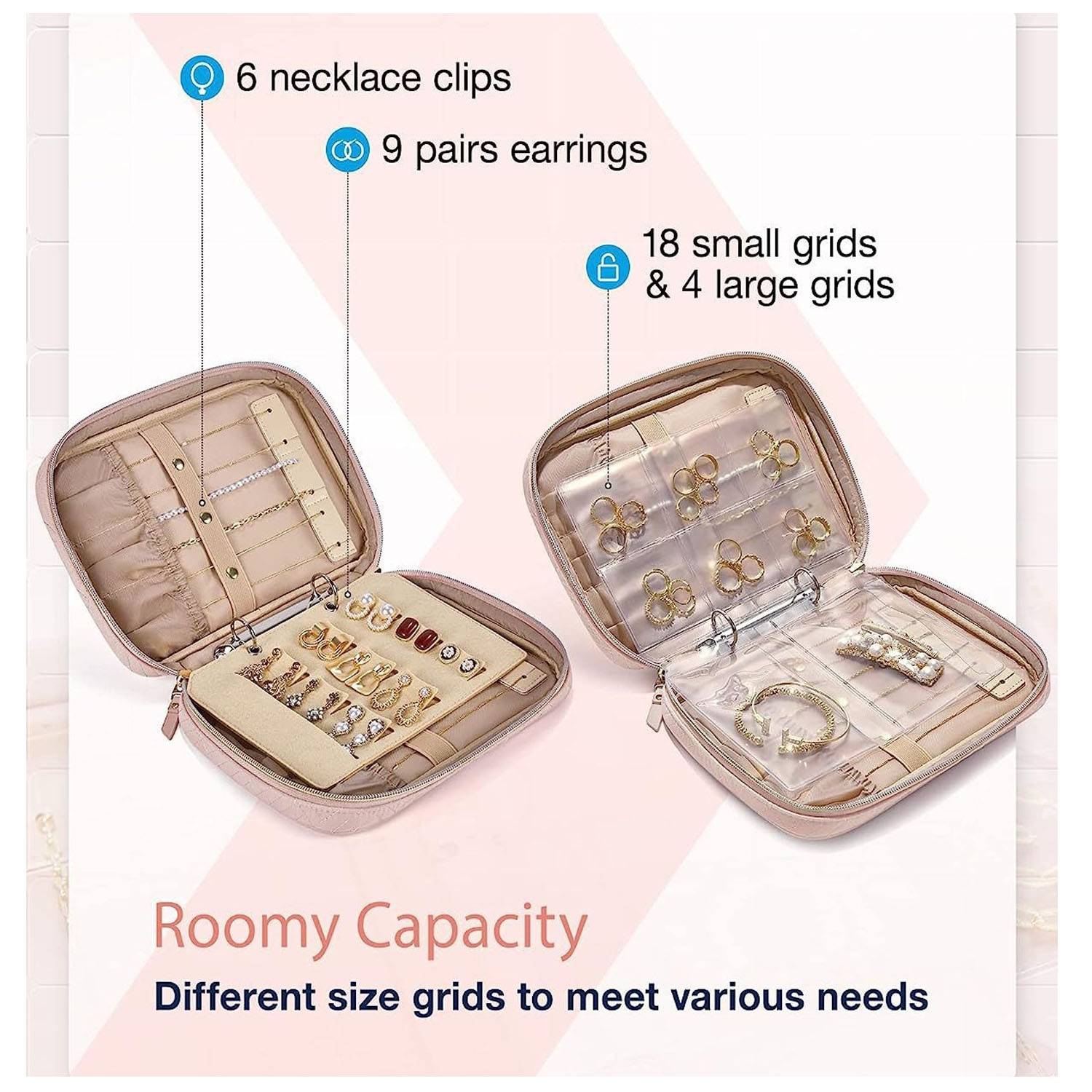 Jewelry Rolls Zipper Pouch Bag 1