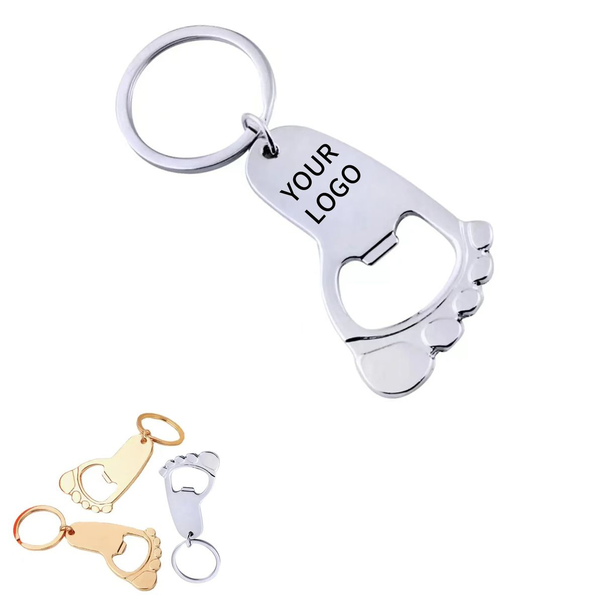 Zinc Alloy Compact Travel Bottle Opener 1