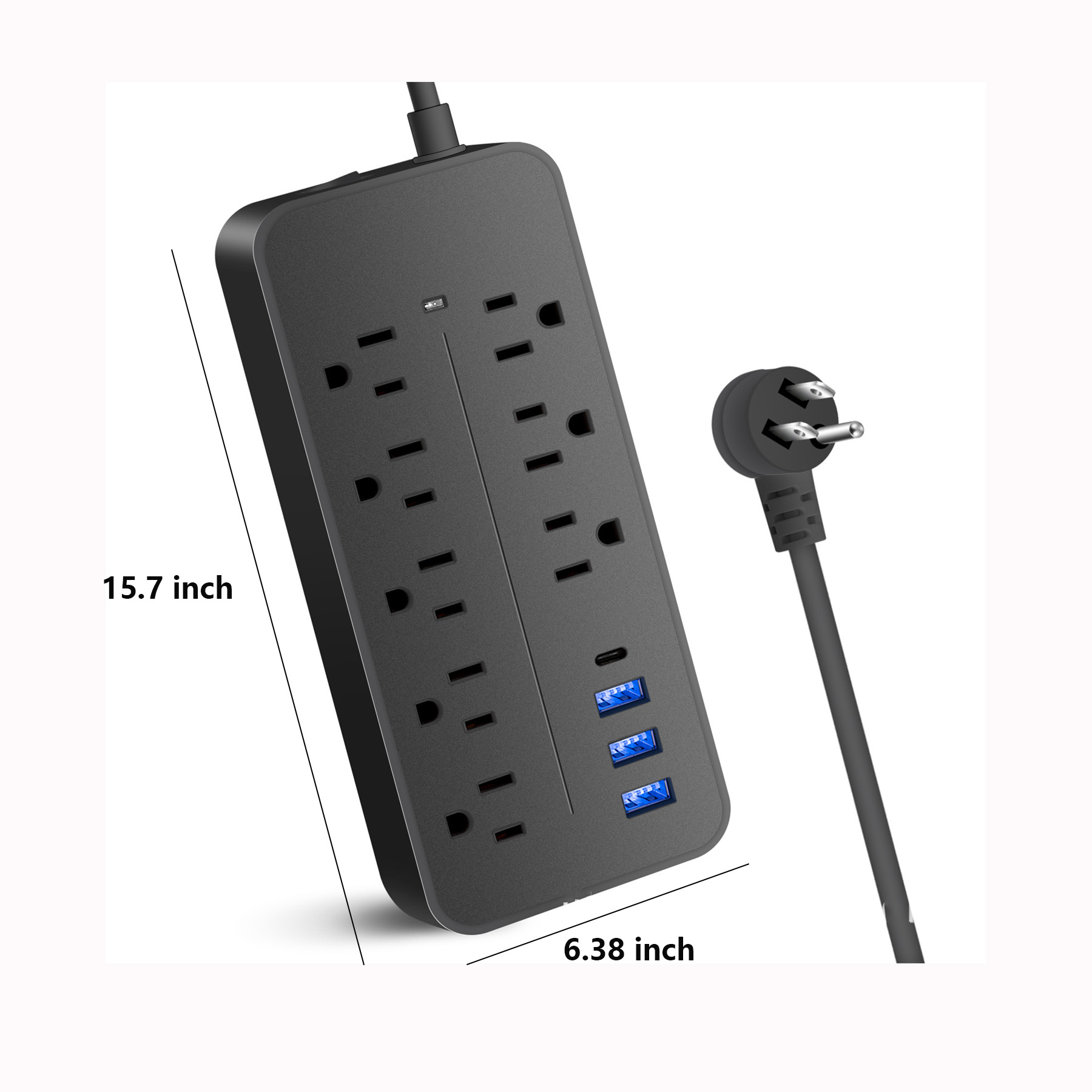 12 IN 1 Surge Protector Power Strip 4