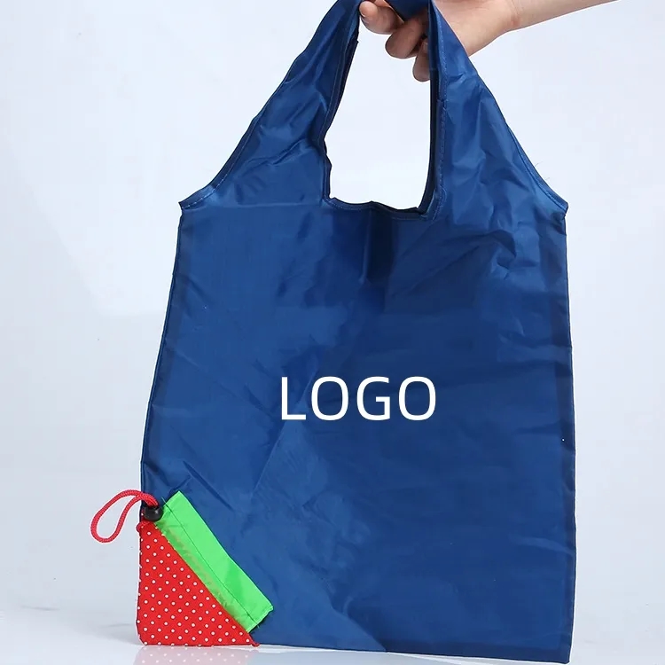 Folding Strawberry Tote Bag 3