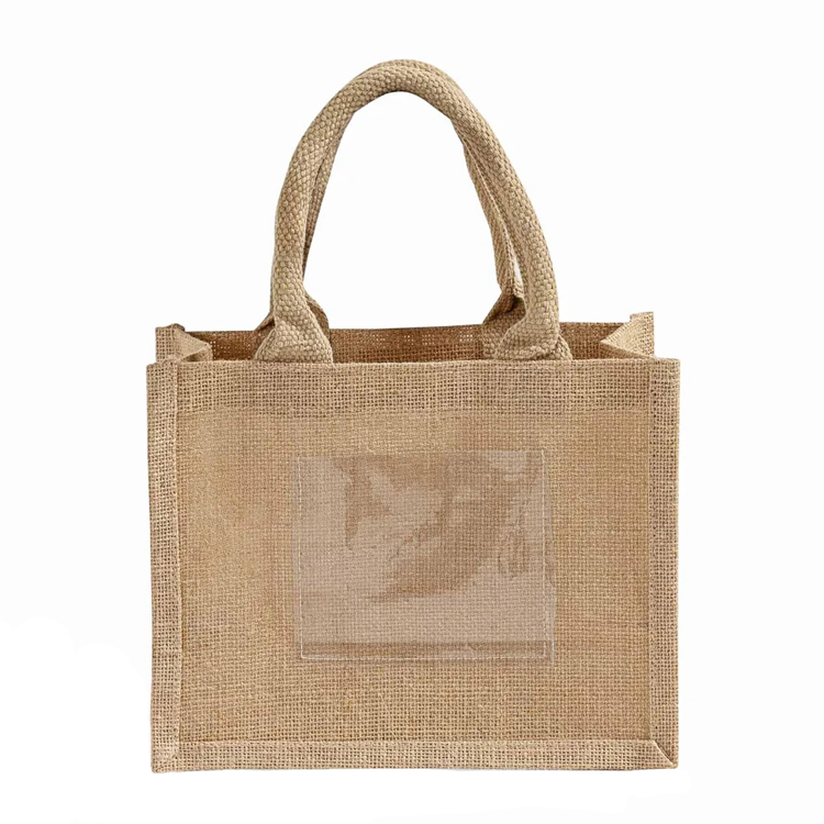 Ridgecrest Jute Wedding Favor Bag 4