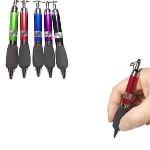 Portable Pen With Carabiner And Soft Foam Holder 5