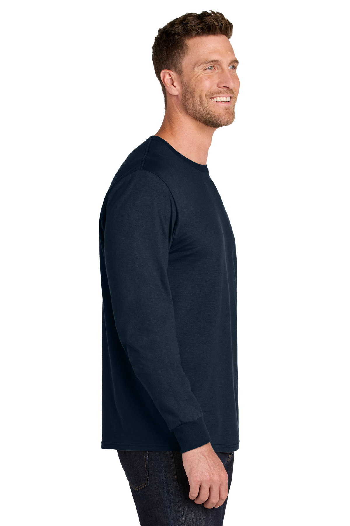 Jerzees Ultimate Unisex Ring Spun Long Sleeve T-Shirt IC46L 3