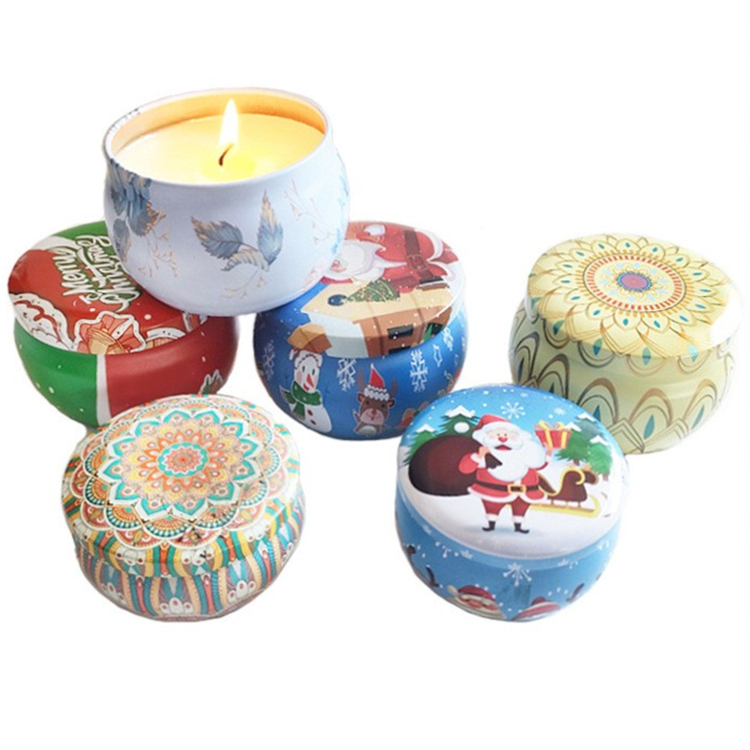 Drum Shaped Candle Jar 6