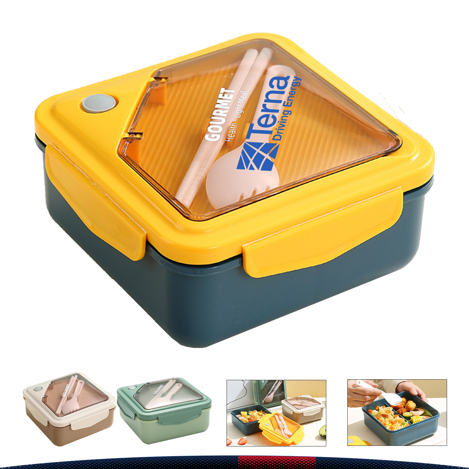 Gotha Square Lunch Box 3