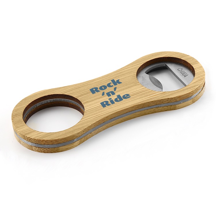 Intox Bamboo Bottle Opener Key Ring 2