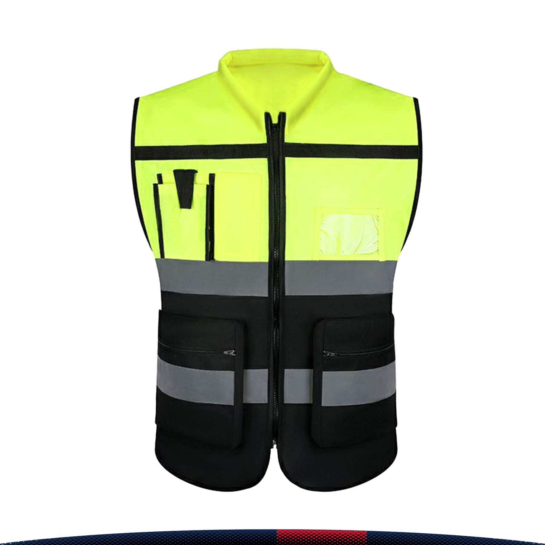 Multi Pockets Reflective Safety Vest 1