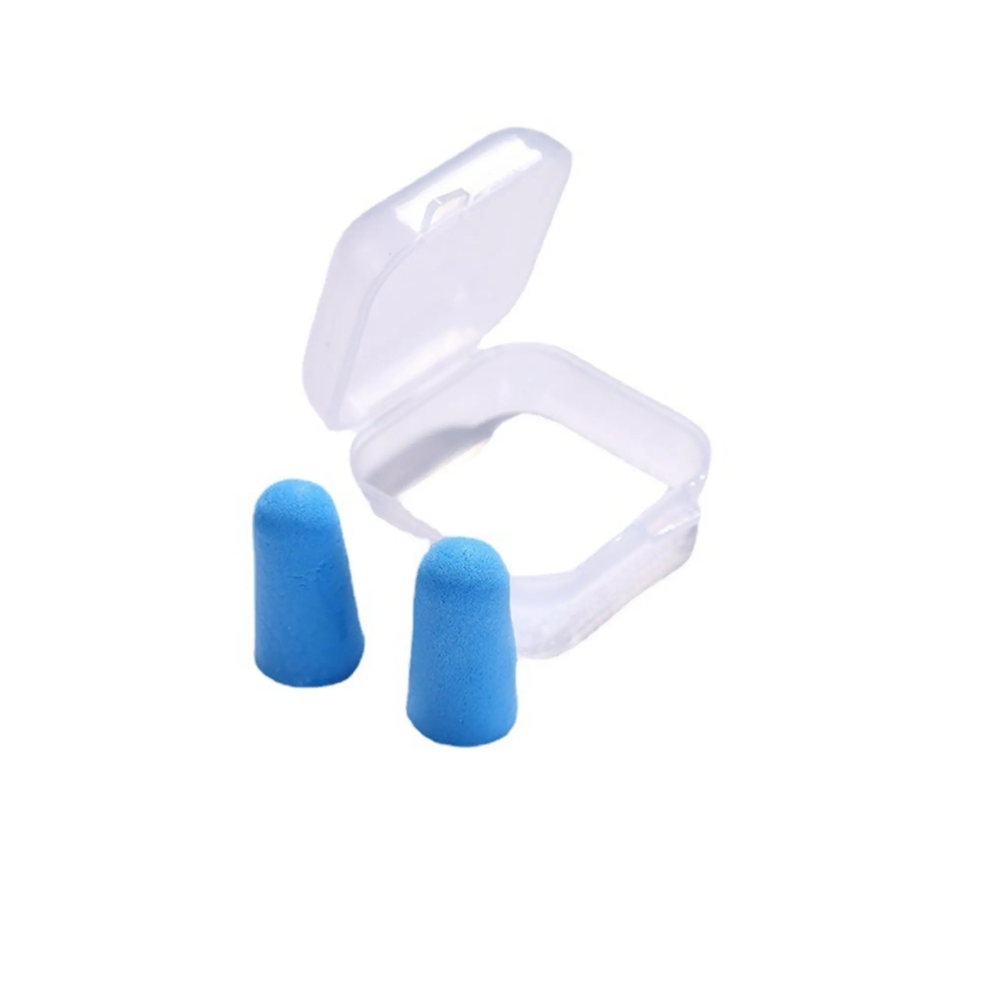 Custom Logo Blackout Soft Foam Earplugs With Travel Case 4