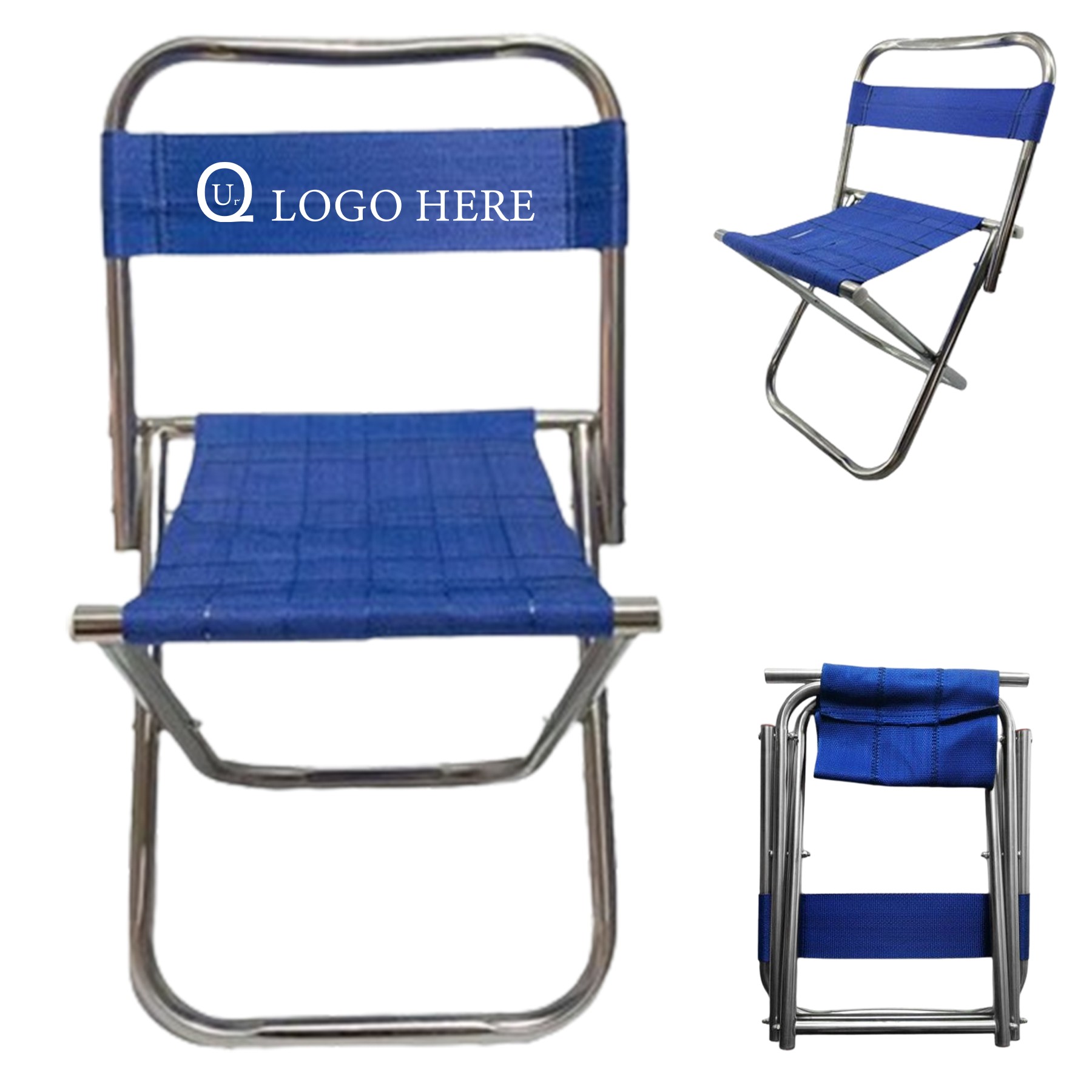 Stainless Steel Backrest Fishing Chair