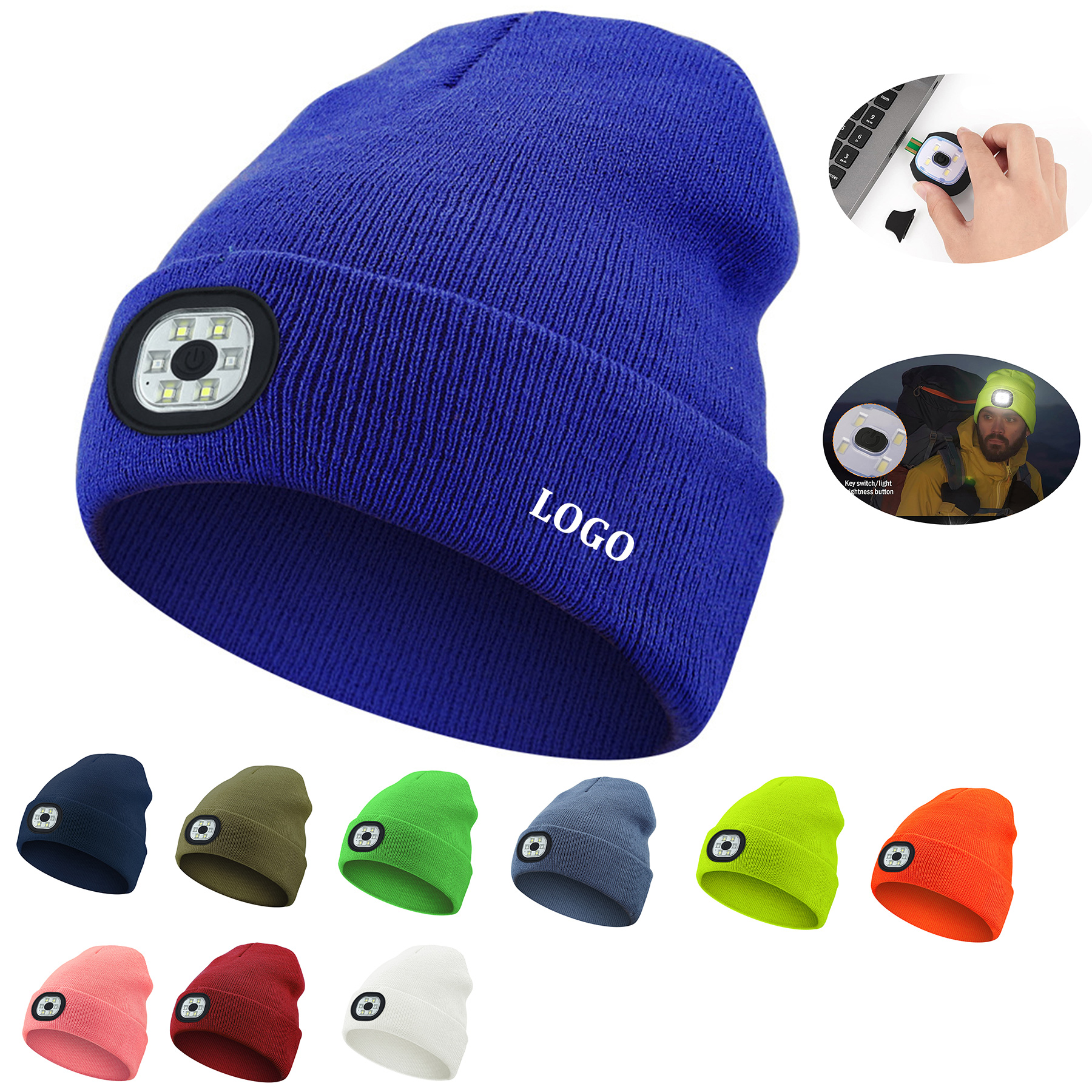 Unisex Lighted Beanie Cap 7