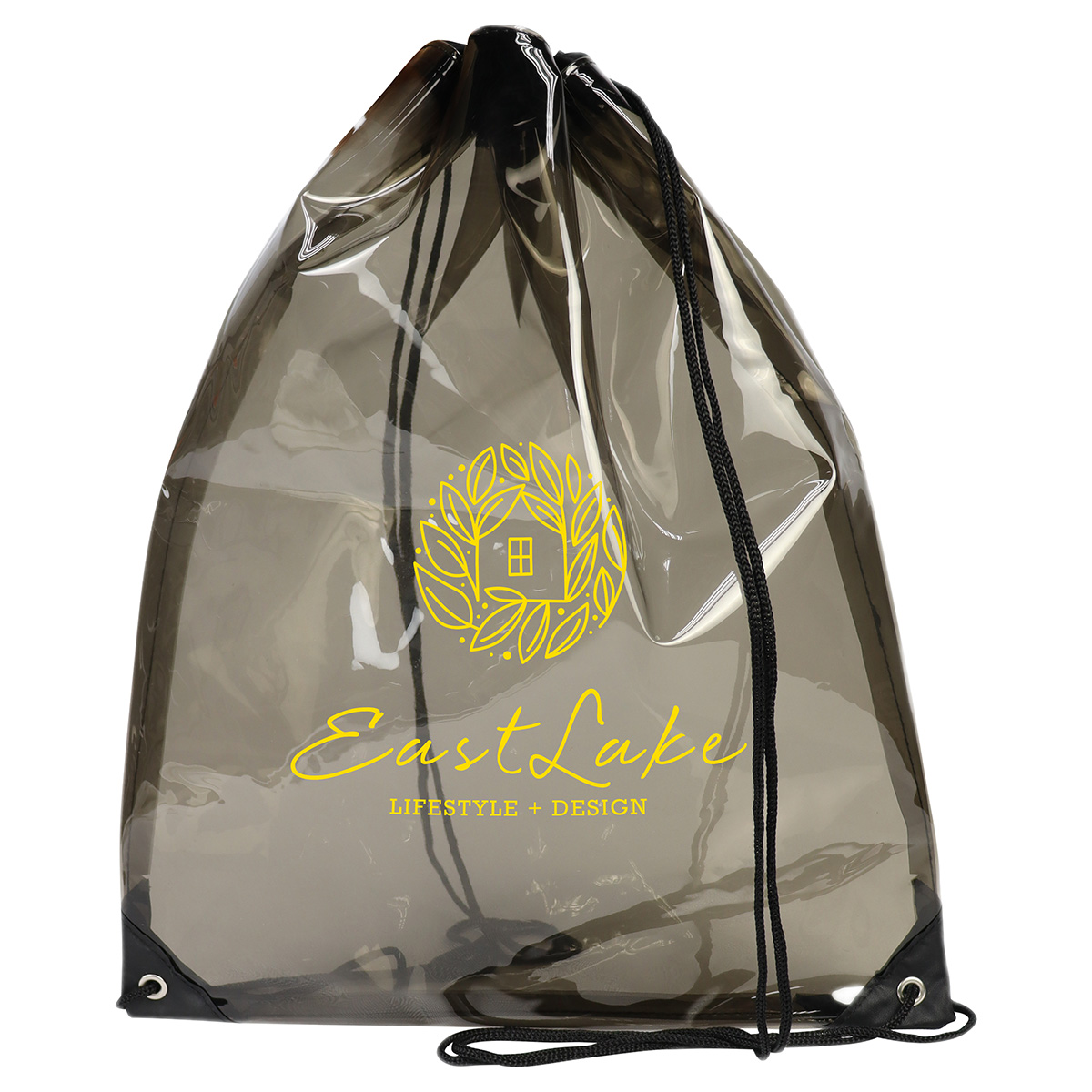 Diamond Clear TPU Drawstring Backpack 2