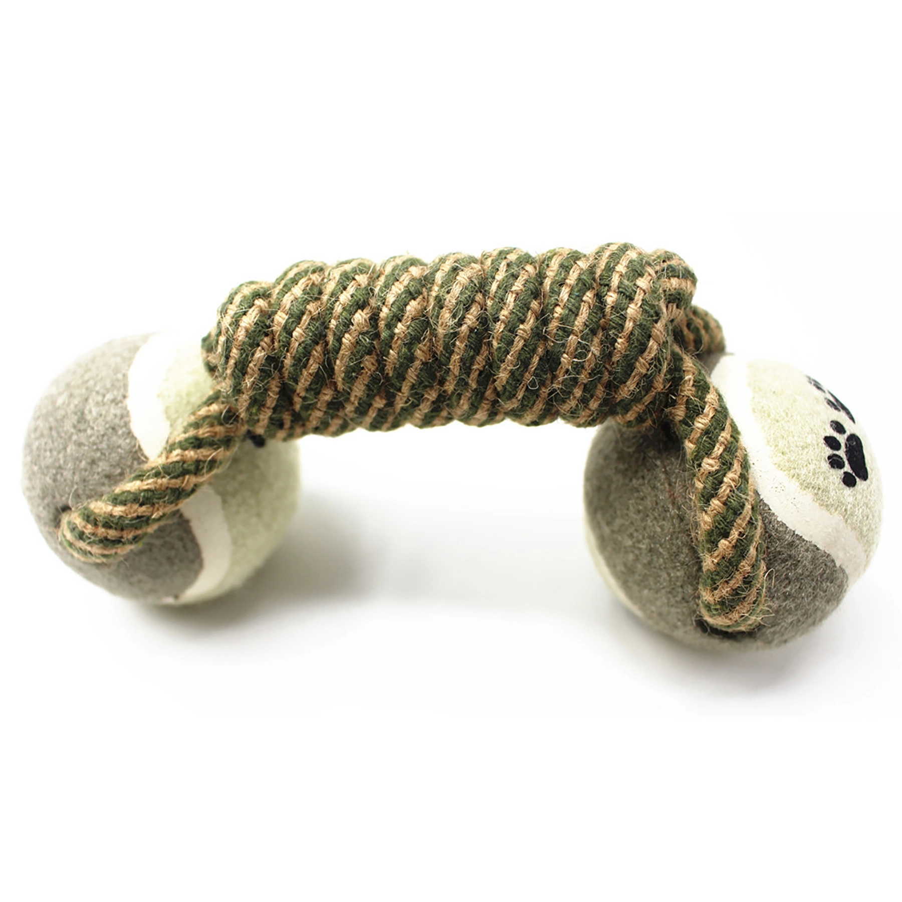 Rope And Tennis Ball Dog Toys 3