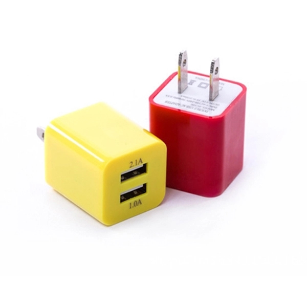 2.1A two Usb Port Wall Charger 2