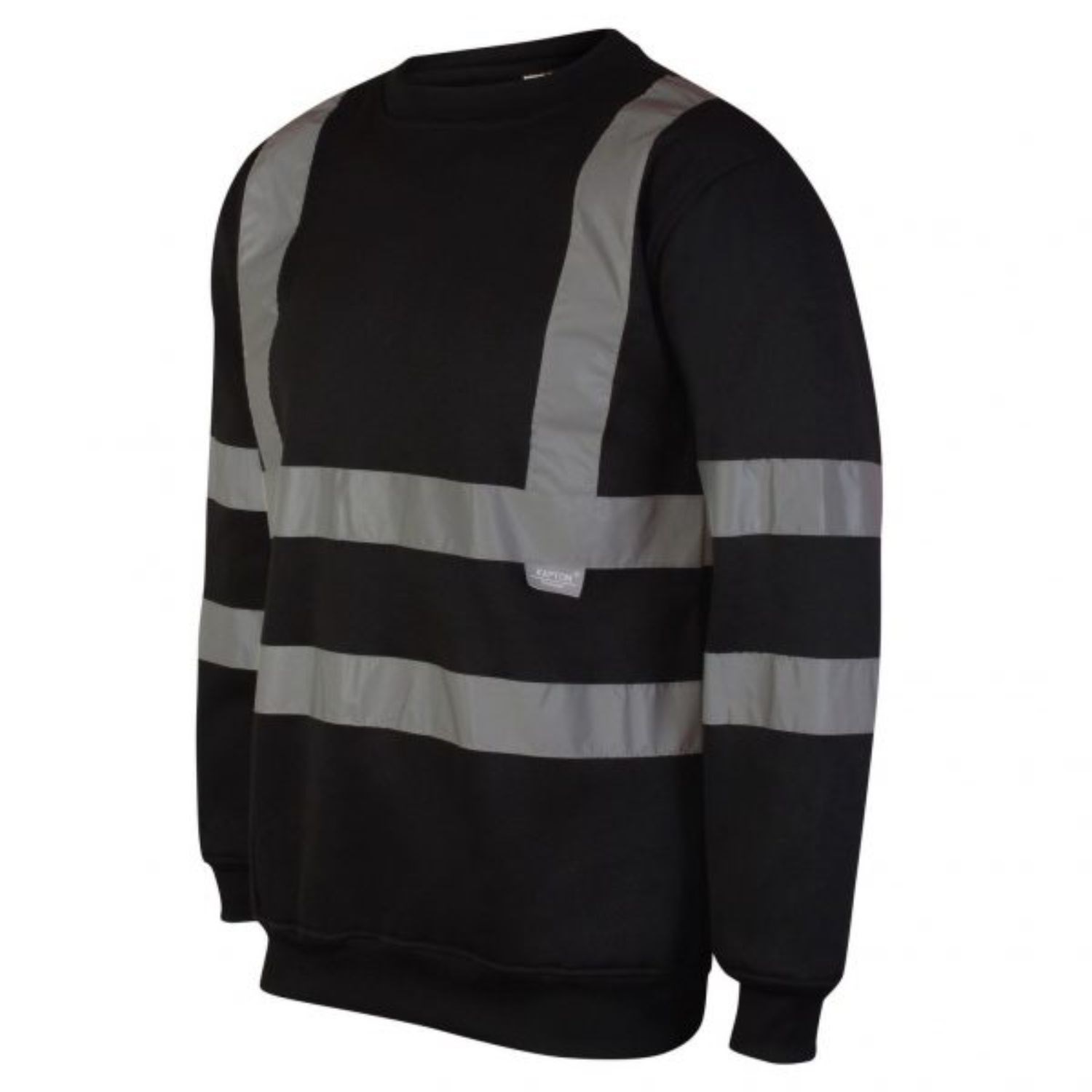 Class 3 Double Band 2" Reflective Tape Safety Sweatshirt 9